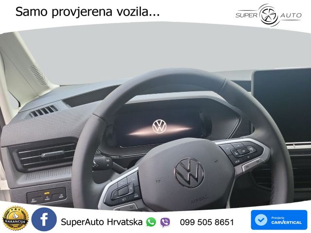Volkswagen Caddy Cargo 2,0 TDI AHK Klimaautom. 102 KS