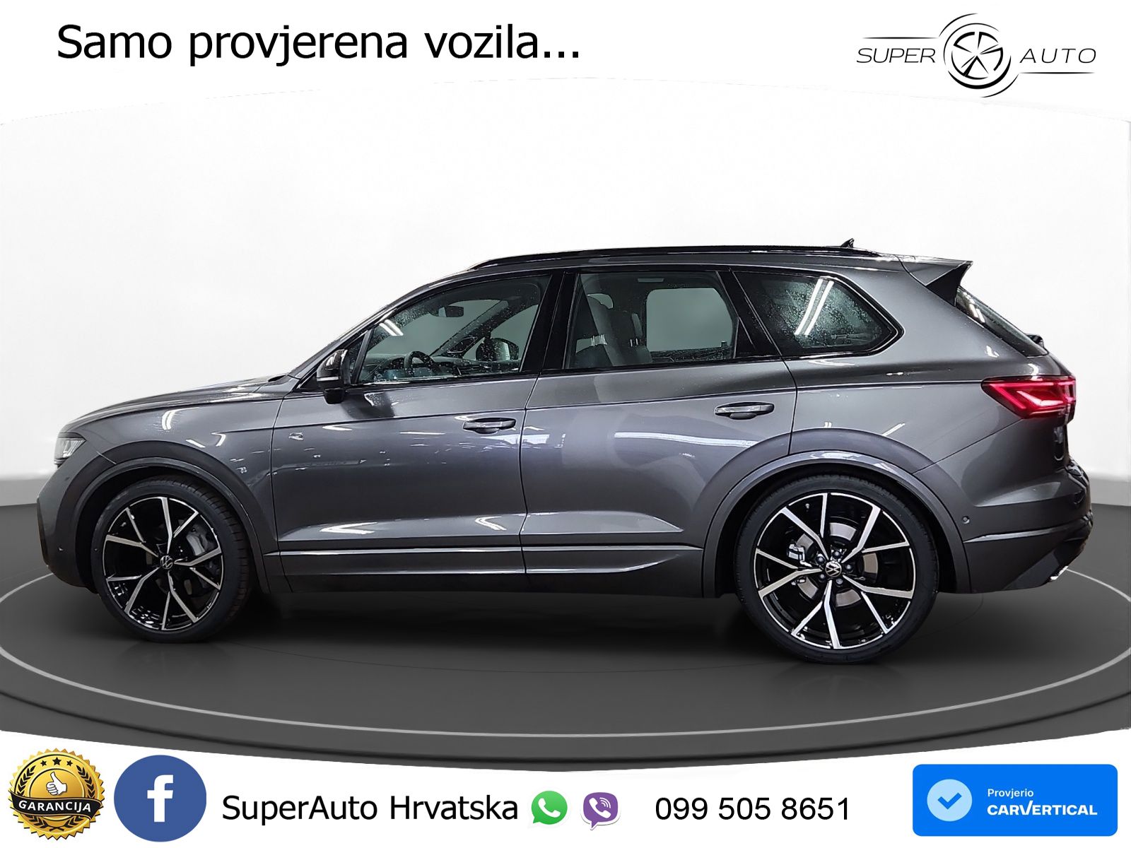 Volkswagen Touareg 3.0 V6 TDI (286 KS) 4MOTION Tiptronic ZRAČNI+ACC+GR SJED+KAM+PANO