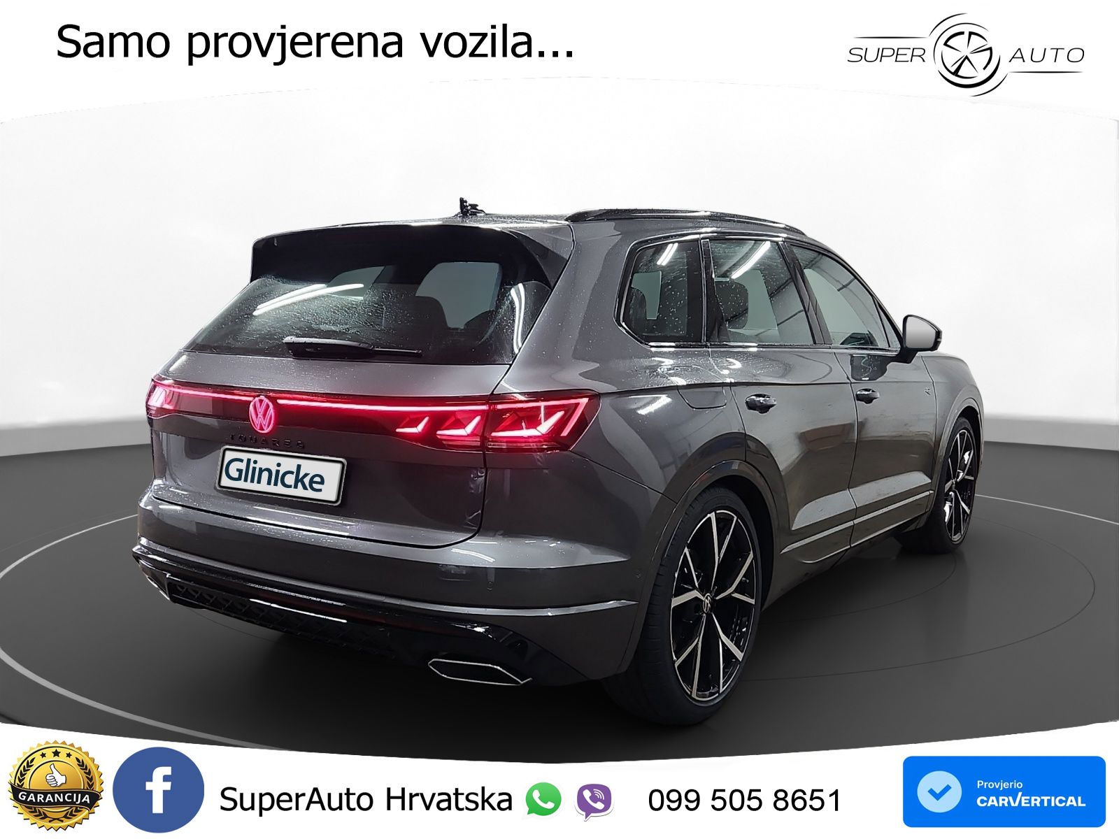 Volkswagen Touareg 3.0 V6 TDI (286 KS) 4MOTION Tiptronic ZRAČNI+ACC+GR SJED+KAM+PANO