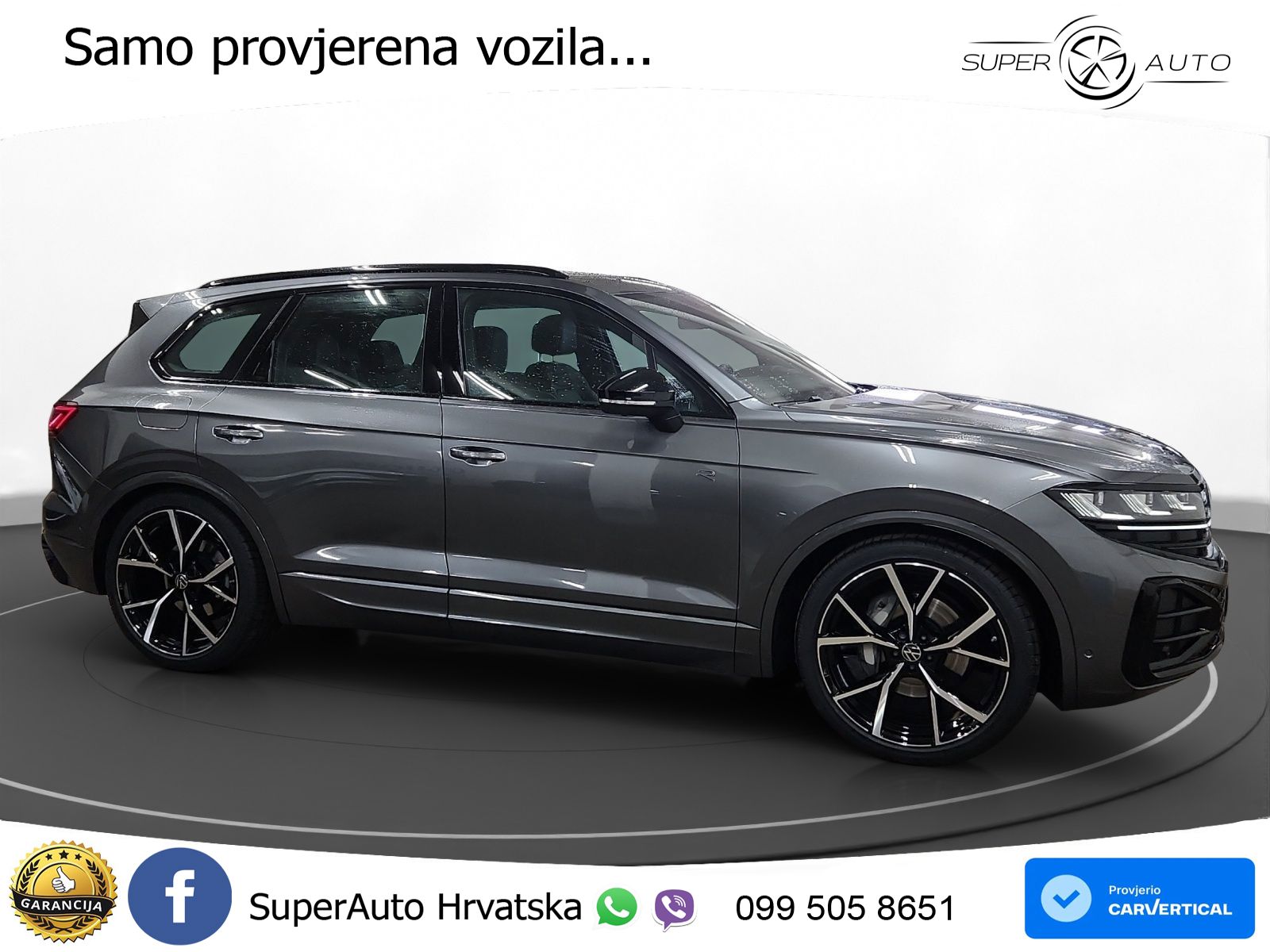 Volkswagen Touareg 3.0 V6 TDI (286 KS) 4MOTION Tiptronic ZRAČNI+ACC+GR SJED+KAM+PANO