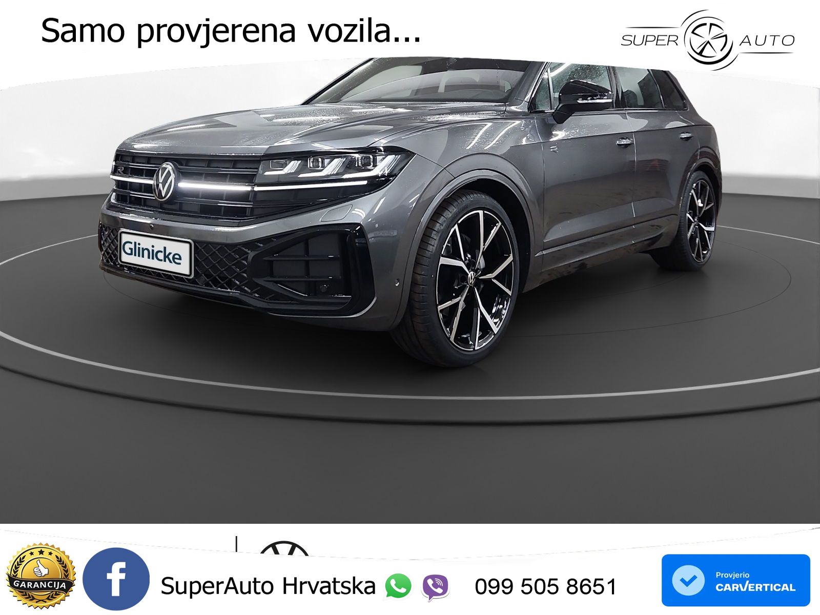 Volkswagen Touareg 3.0 V6 TDI (286 KS) 4MOTION Tiptronic ZRAČNI+ACC+GR SJED+KAM+PANO