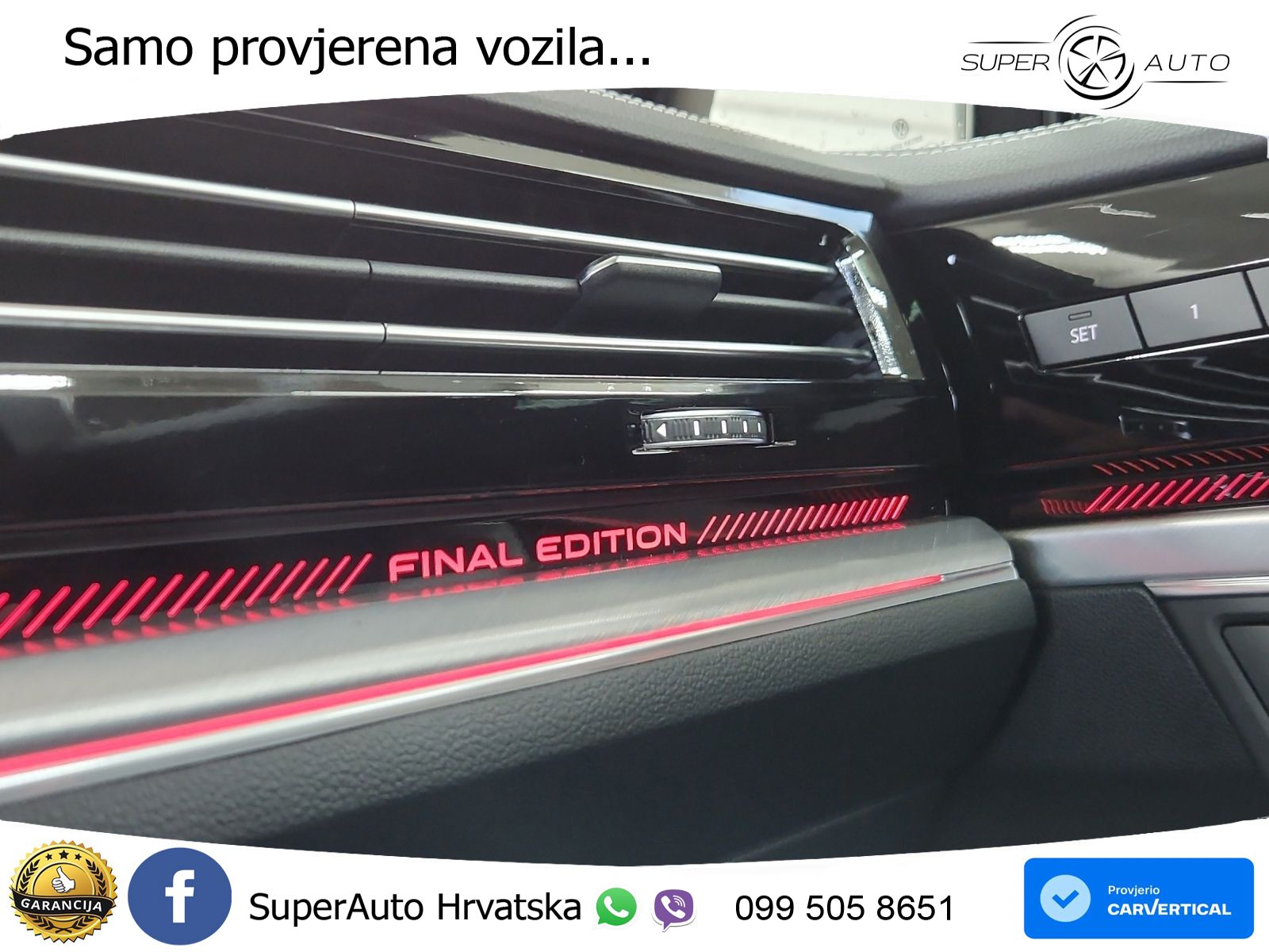 Volkswagen Touareg 3.0 V6 TDI (286 KS) 4MOTION Tiptronic ZRAČNI+ACC+GR SJED+KAM+PANO