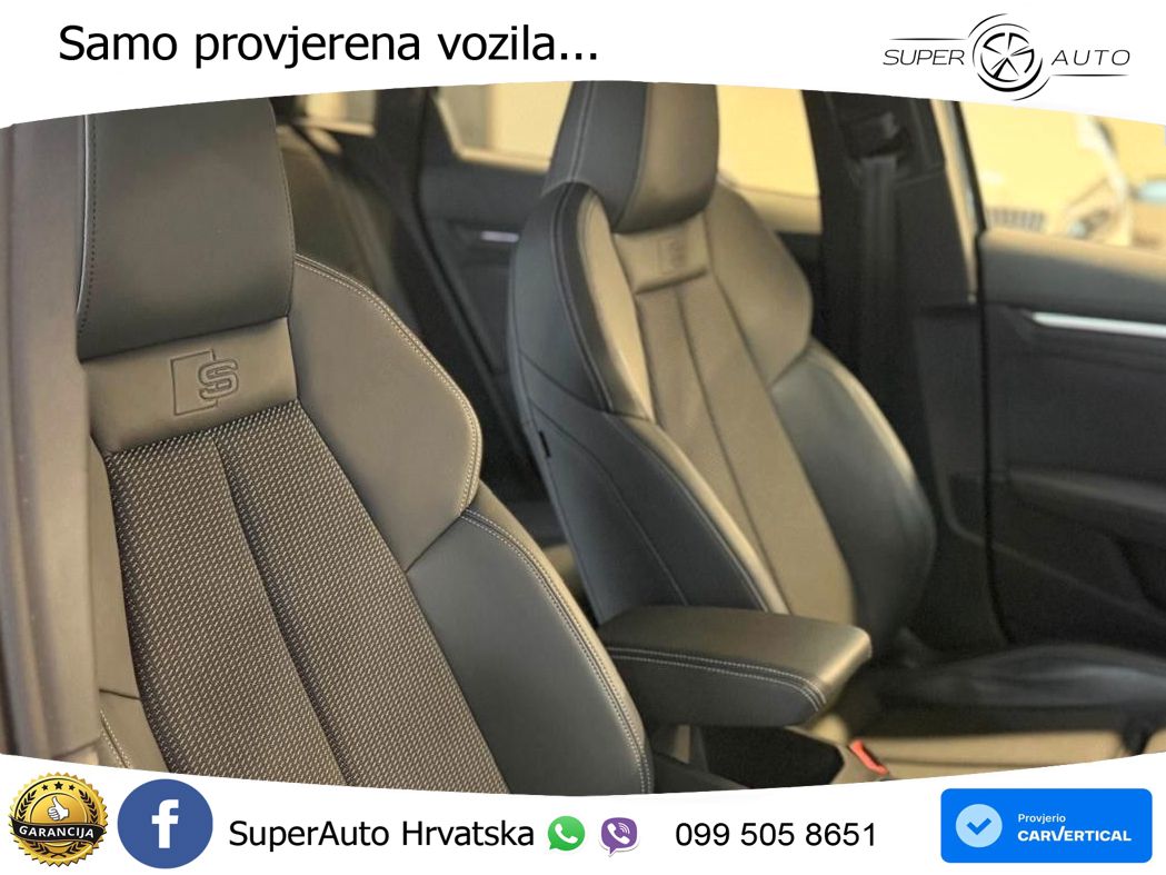 Audi A3 40 TFSI (190 KS) quattro S tronic S line LED+GR SJED+ACC