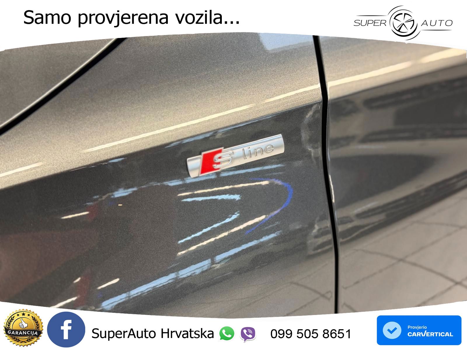 Audi A3 40 TFSI (190 KS) quattro S tronic S line LED+GR SJED+ACC