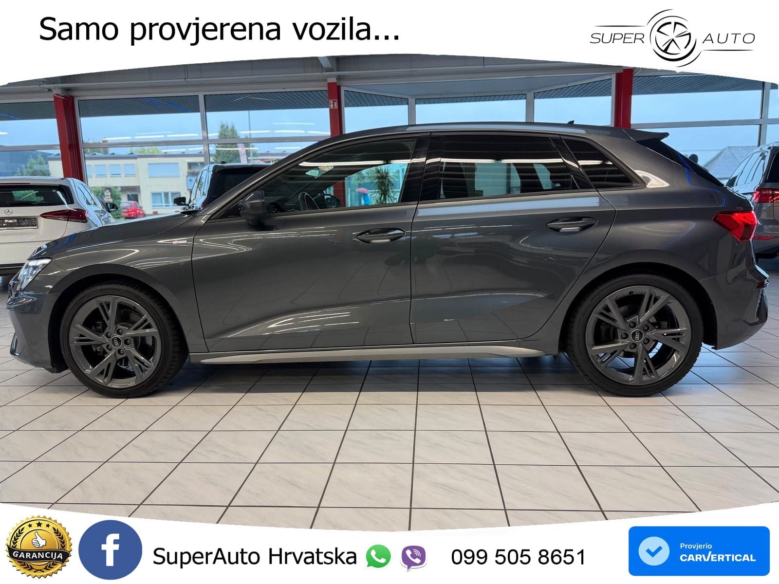 Audi A3 40 TFSI (190 KS) quattro S tronic S line LED+GR SJED+ACC