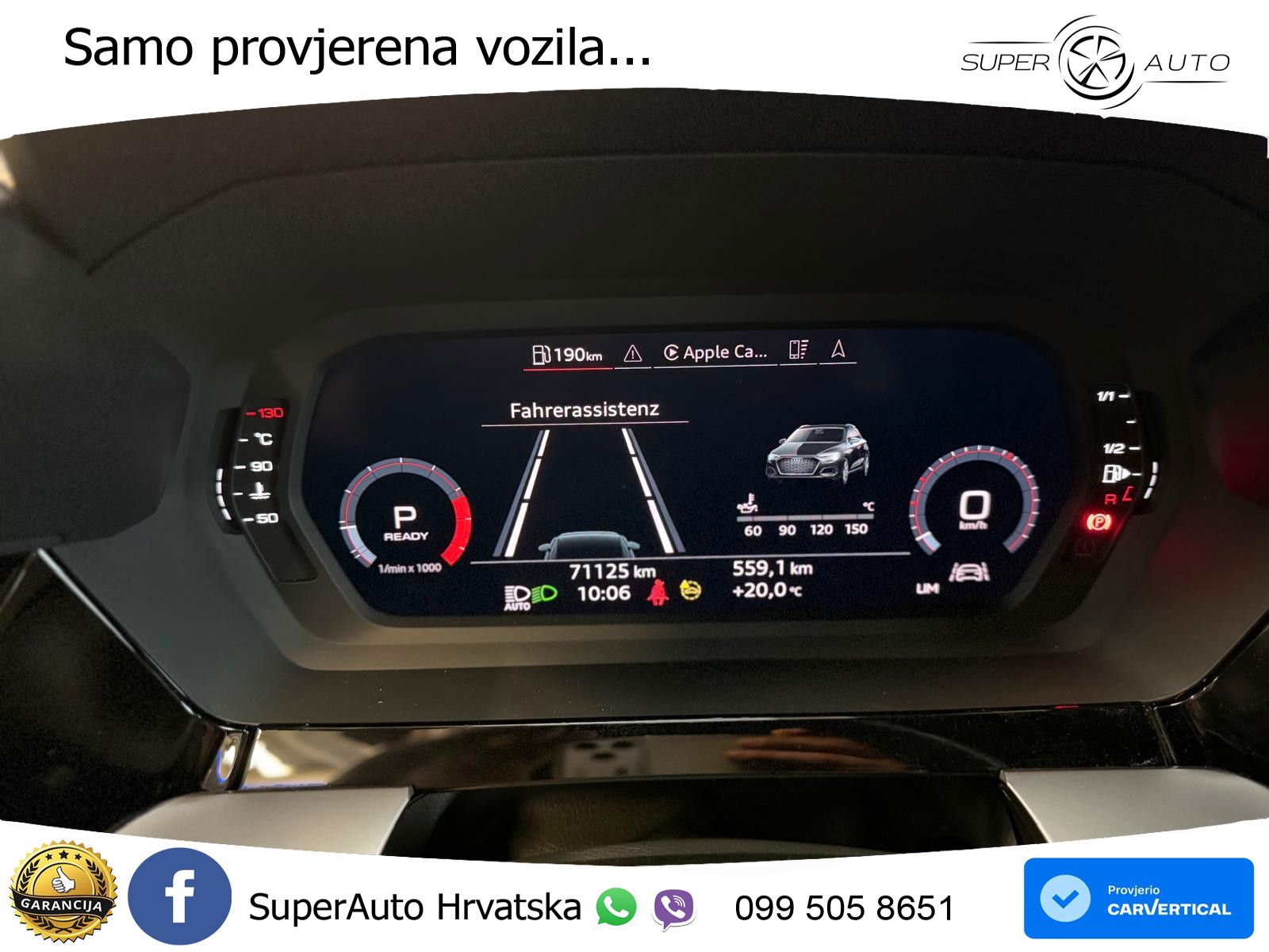 Audi A3 40 TFSI (190 KS) quattro S tronic S line LED+GR SJED+ACC