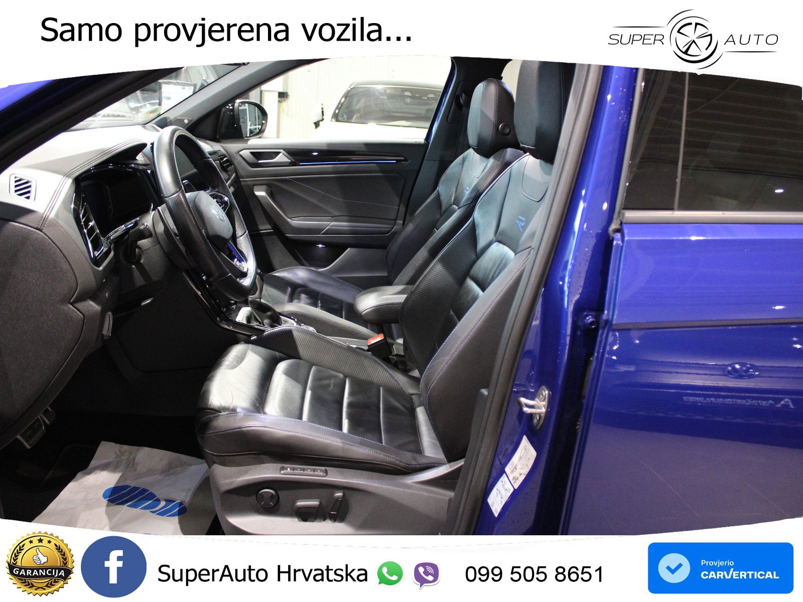 Volkswagen T-Roc R 2.0 TSI (300 KS) OPF 4M DSG MATRIX+GR SJED+KAM