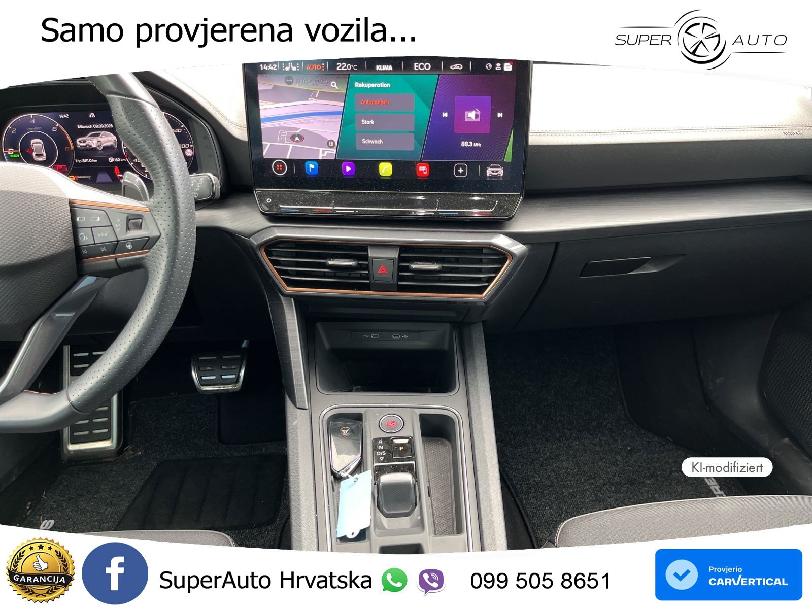 Cupra Formentor 1.4 TSI (245 KS) e-Hybrid DSG VZ LED+GR SJED+ACC