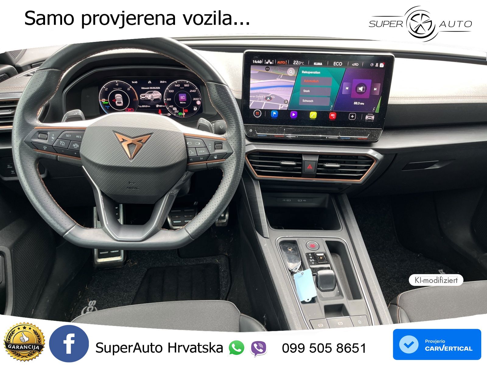 Cupra Formentor 1.4 TSI (245 KS) e-Hybrid DSG VZ LED+GR SJED+ACC