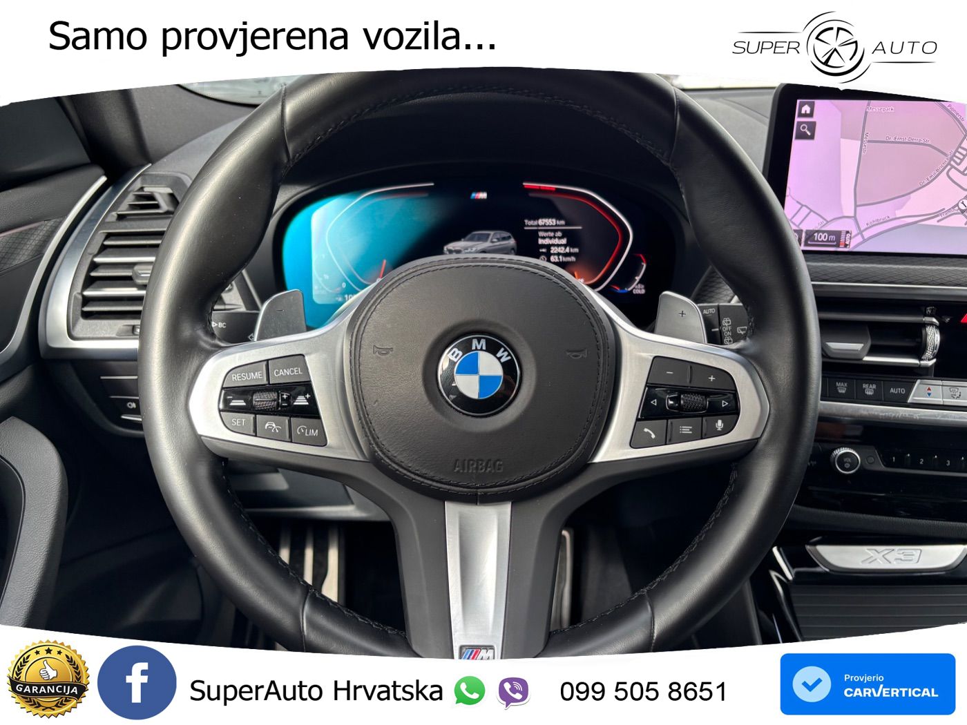 BMW X3 30d xDrive Steptronic M Sport LED+GR SJED+ACC