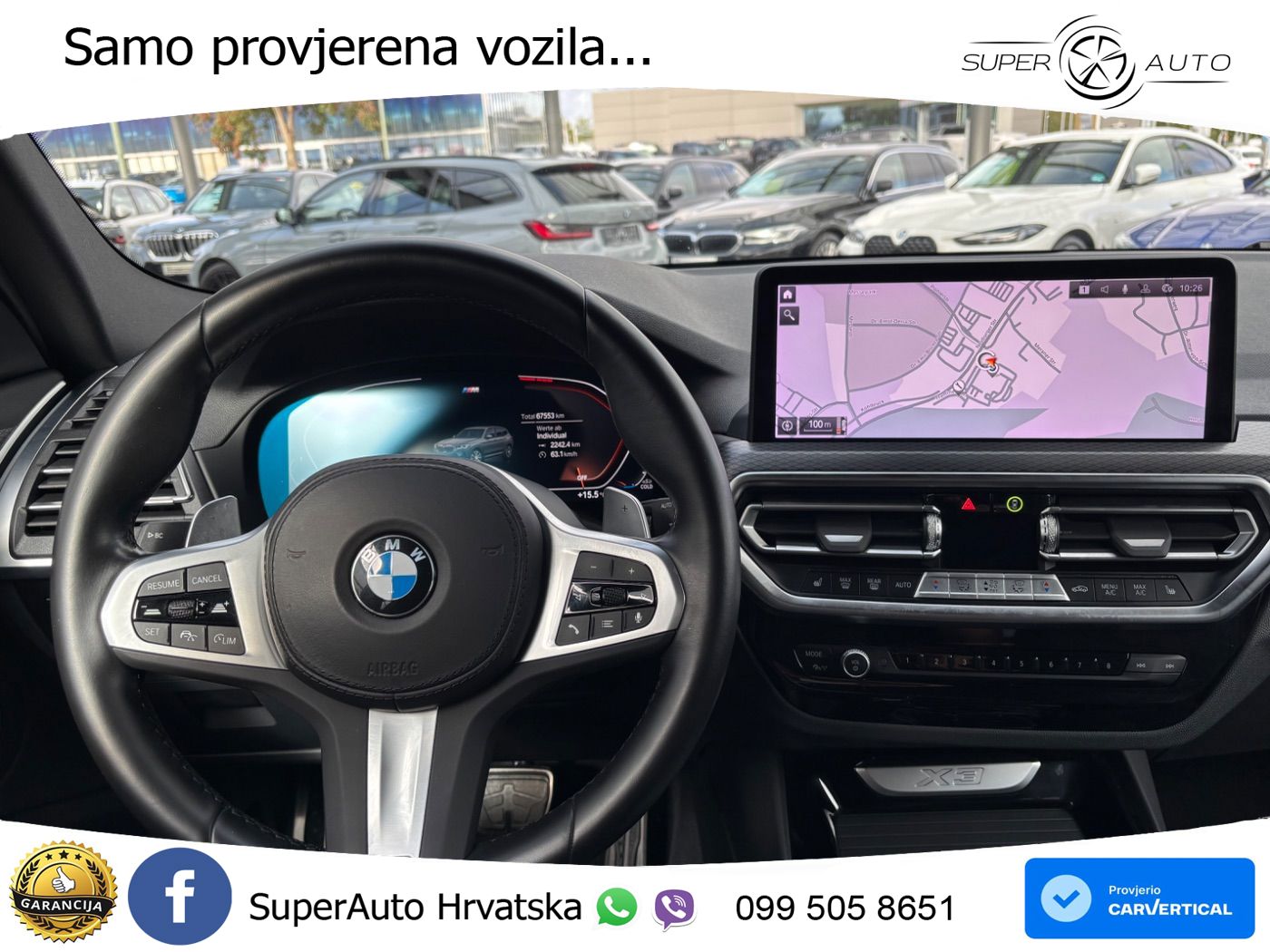 BMW X3 30d xDrive Steptronic M Sport LED+GR SJED+ACC
