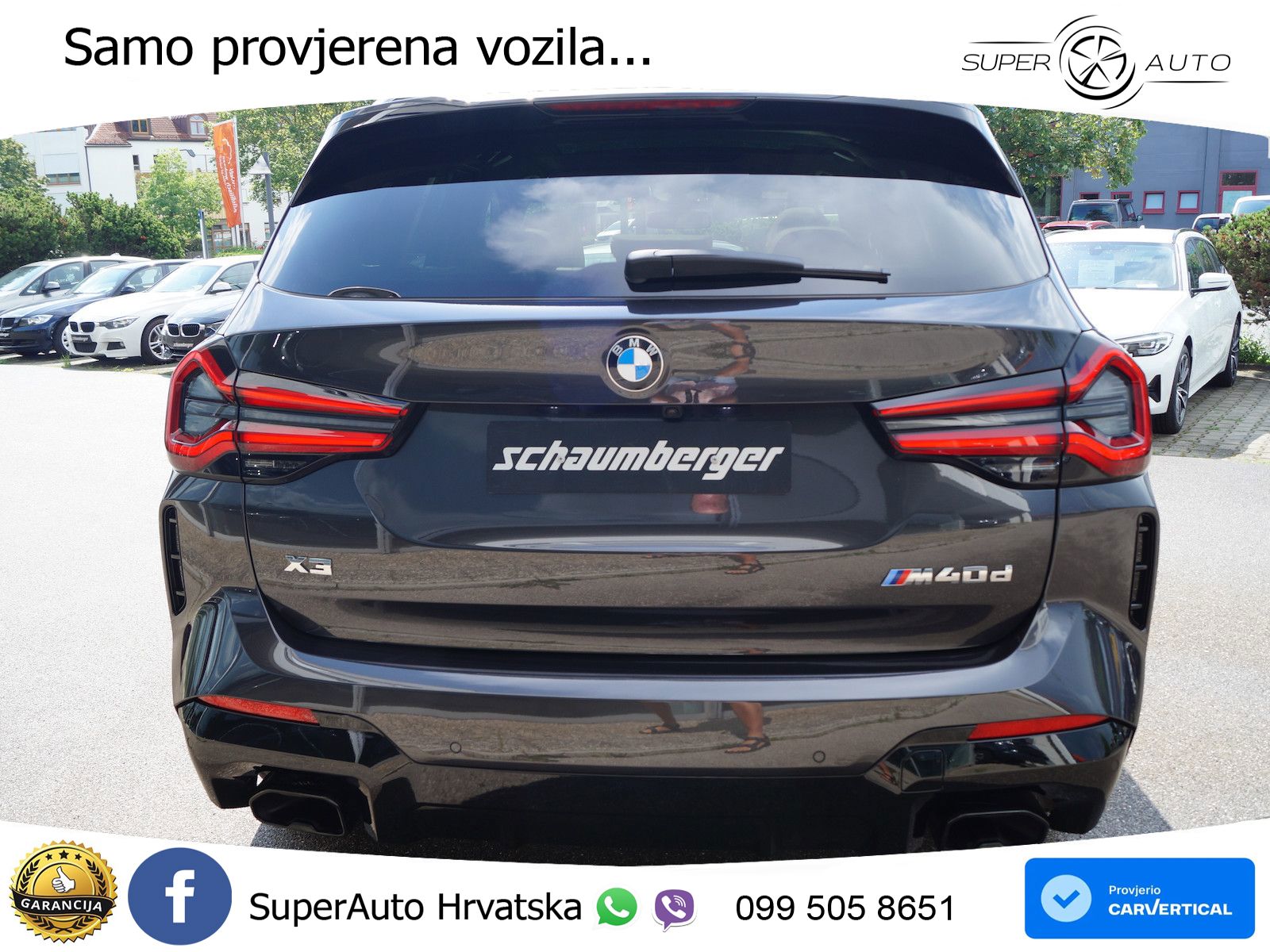 BMW X3 M40d xDrive Steptronic LED+GR SJED+ACC
