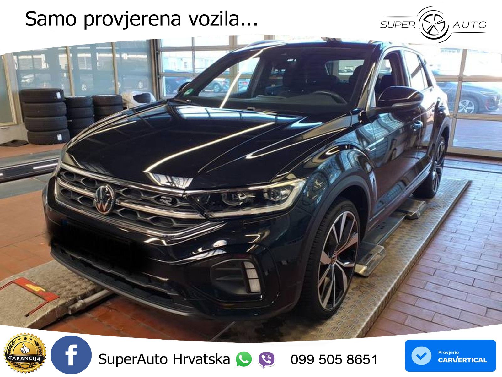 Volkswagen T-Roc 1.5 TSI (150 KS) DSG R-Line LED+GR SJED+ACC