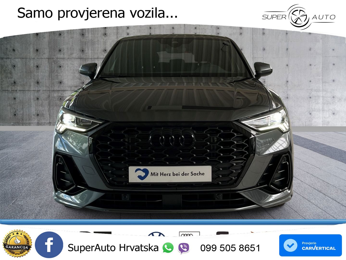 Audi Q3 III Sportback 1.5 TFSI (150 KS) S tronic S line LED+GR SJED+ACC