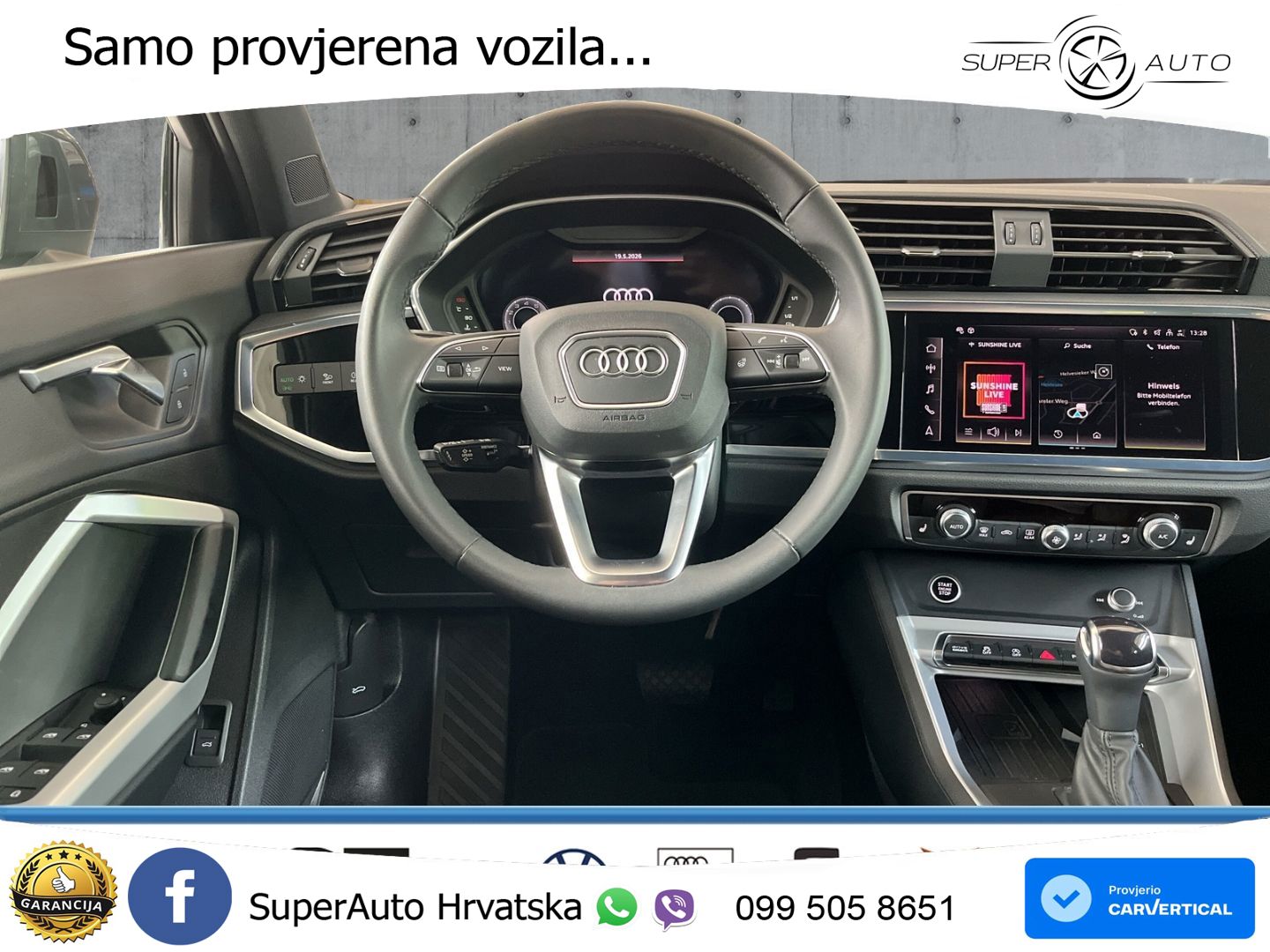 Audi Q3 III Sportback 1.5 TFSI (150 KS) S tronic S line LED+GR SJED+ACC