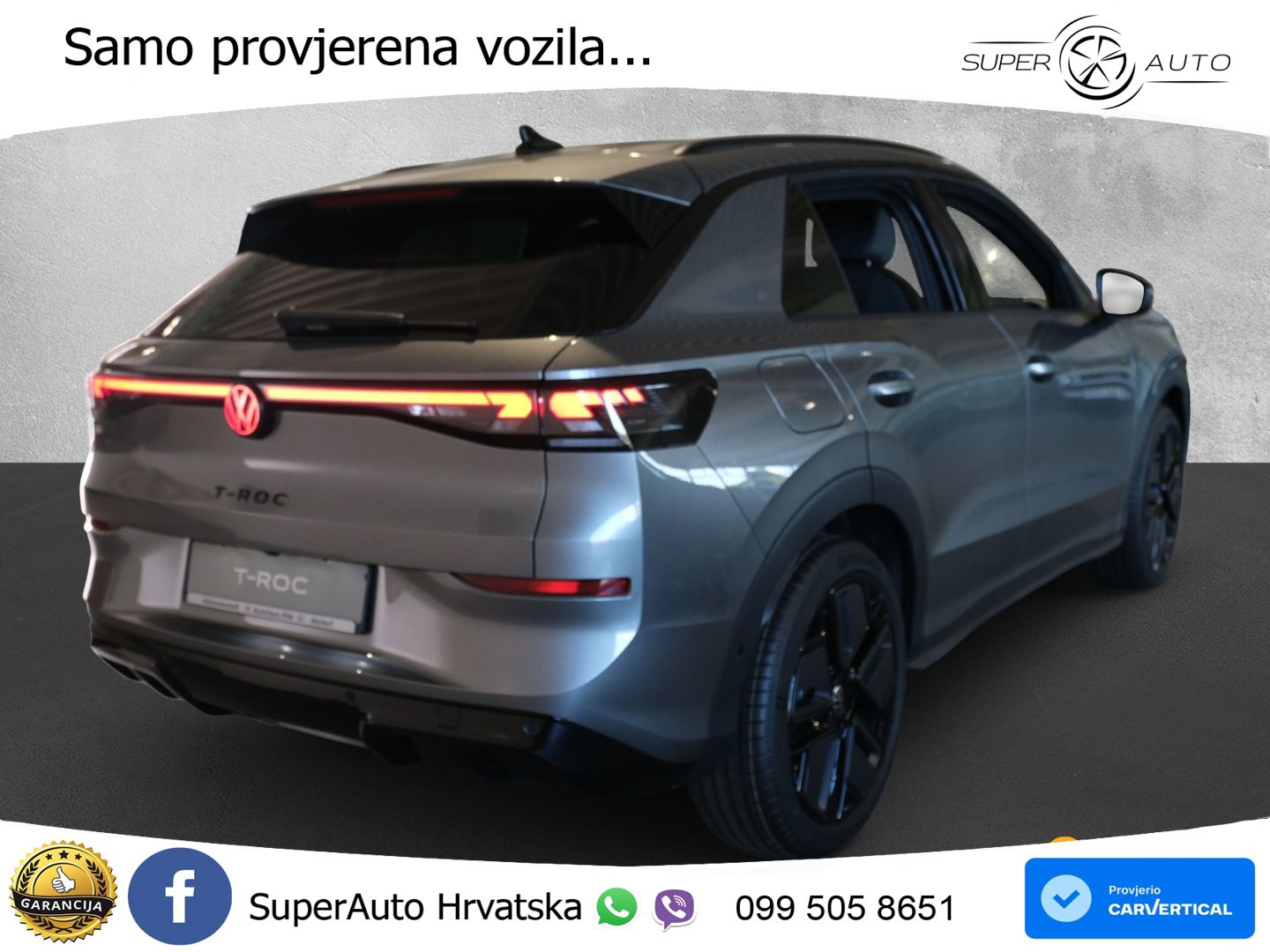 Volkswagen T-Roc 1.5 eTSI (150 KS)  DSG R-Line MATRIX+GR SJED+KAM