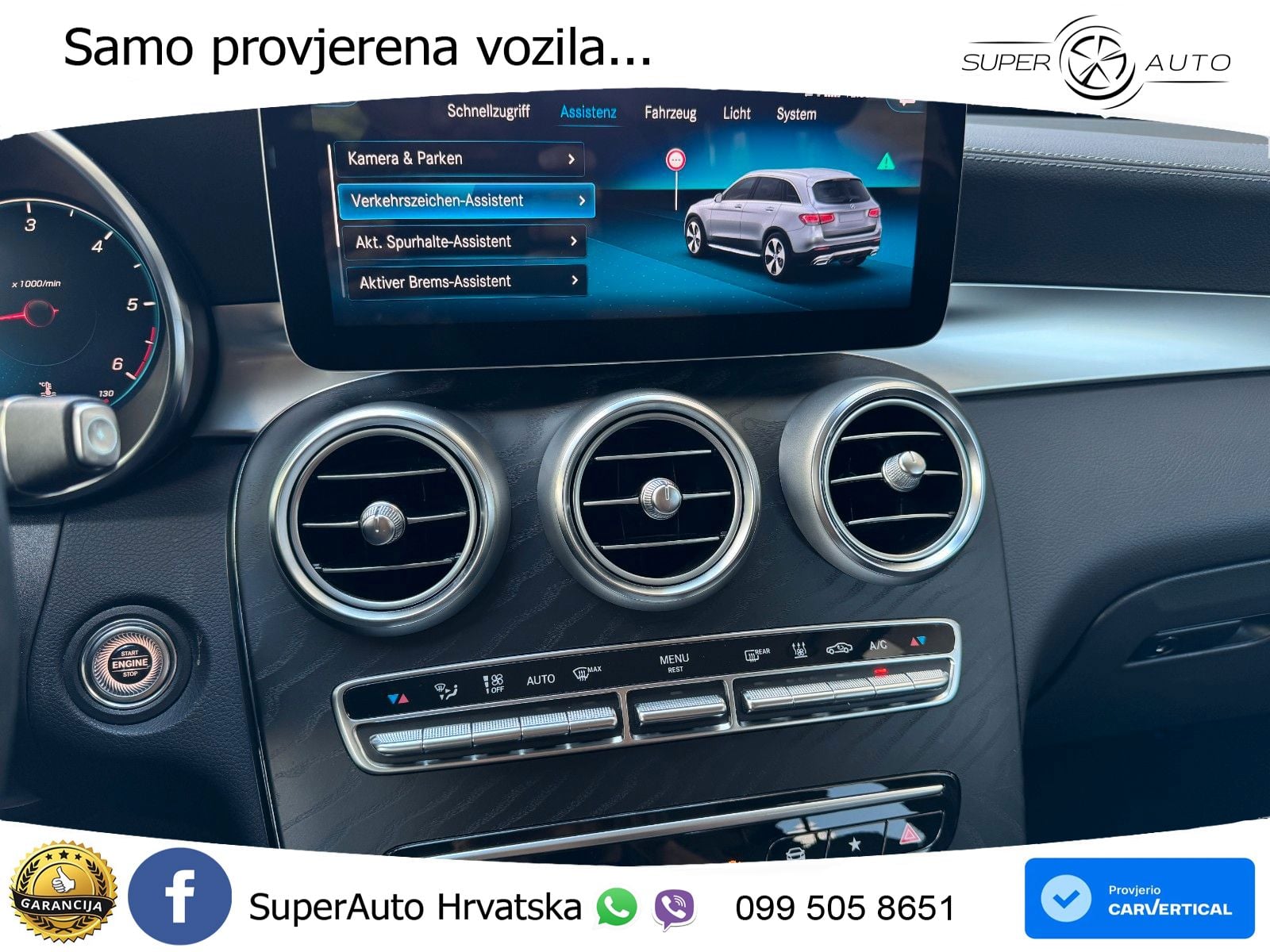 Mercedes GLC 220d (194 KS) 4MATIC G-TRONIC LED+GR SJED+ACC