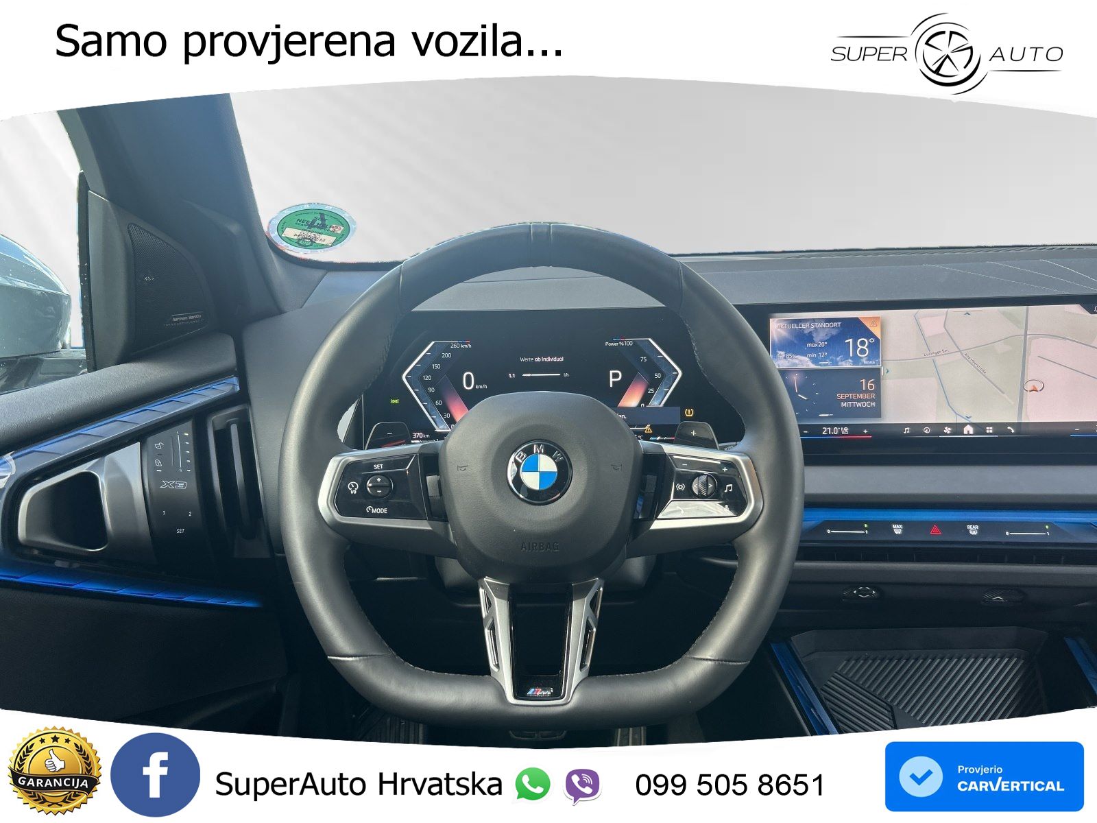 BMW X3 20d xDrive Steptronic M Sport LED+GR SJED+ACC