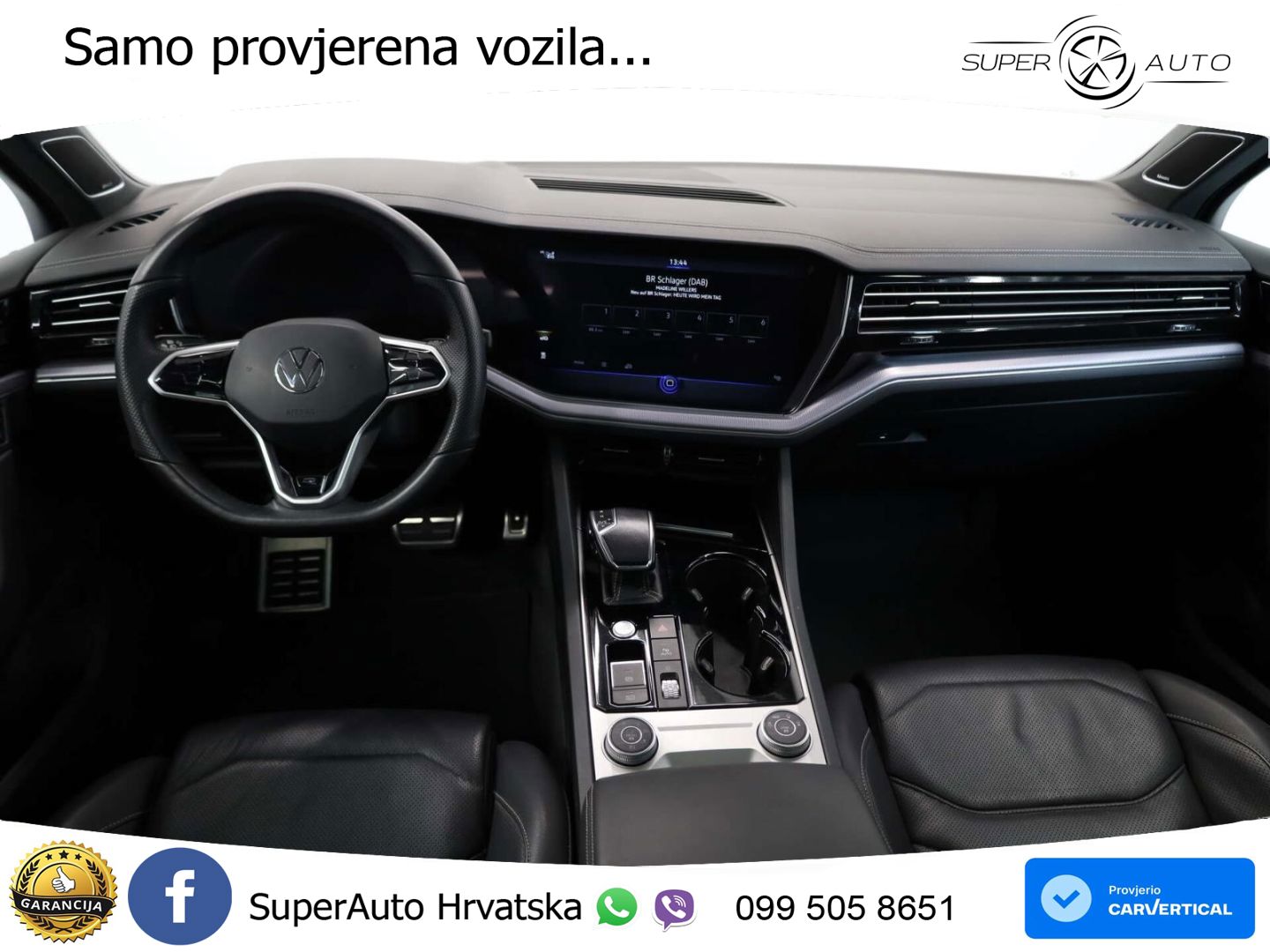 Volkswagen Touareg 3.0 V6 TDI (286 KS) 4MOTION Tiptronic R-Line ZRAČNI+ACC+GR SJED+KAM+PANO