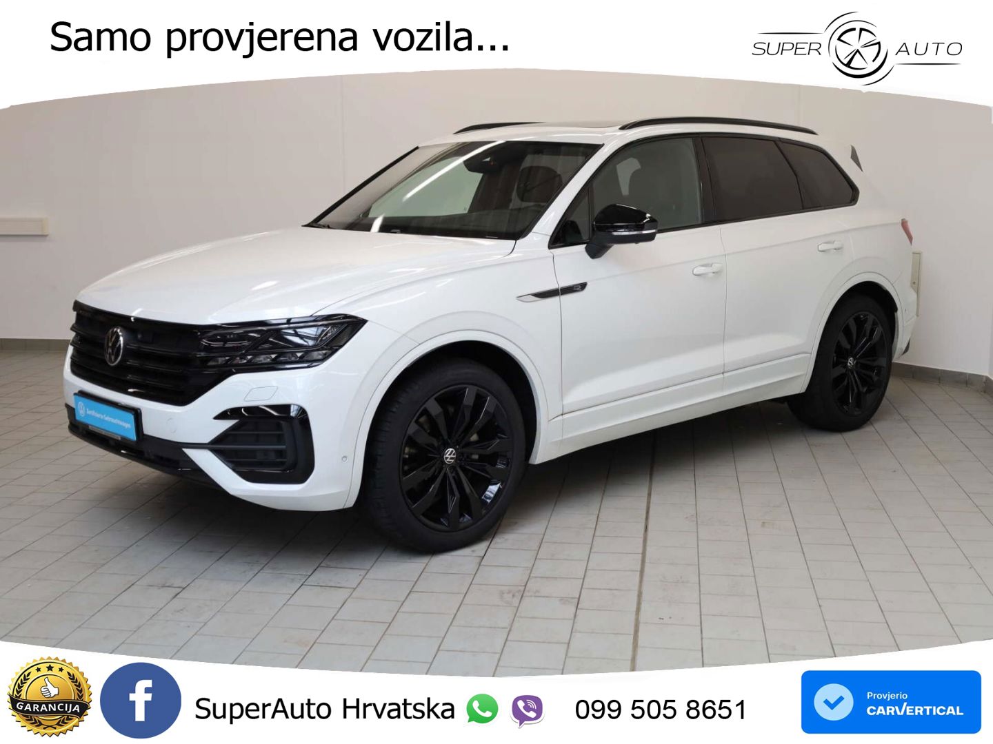 Volkswagen Touareg 3.0 V6 TDI (286 KS) 4MOTION Tiptronic R-Line ZRAČNI+ACC+GR SJED+KAM+PANO
