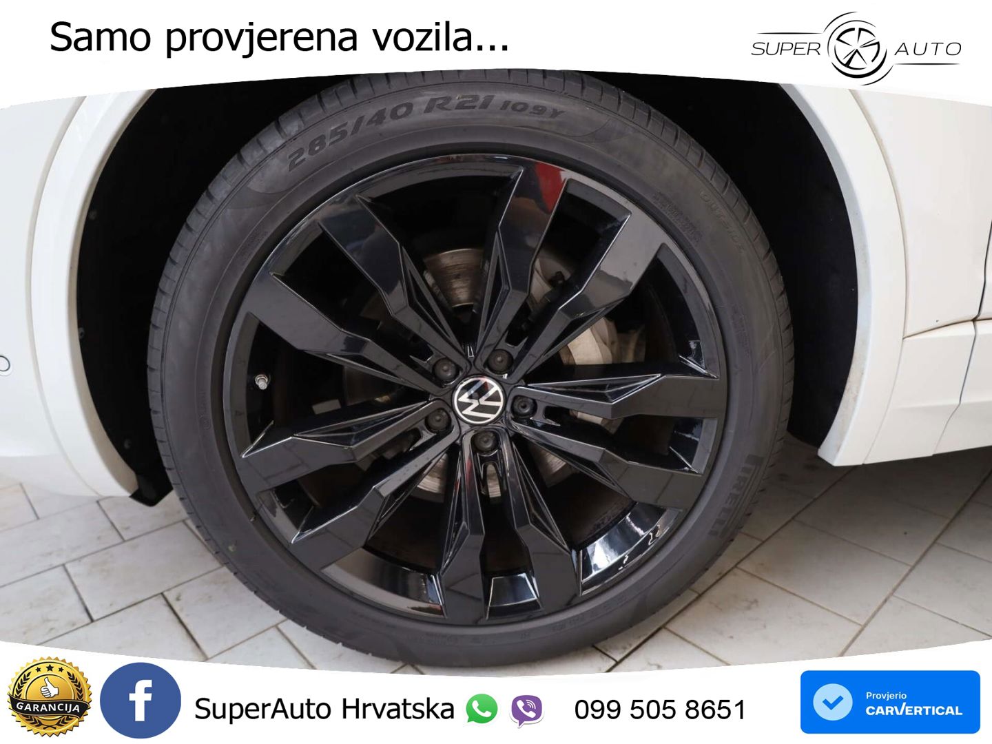 Volkswagen Touareg 3.0 V6 TDI (286 KS) 4MOTION Tiptronic R-Line ZRAČNI+ACC+GR SJED+KAM+PANO