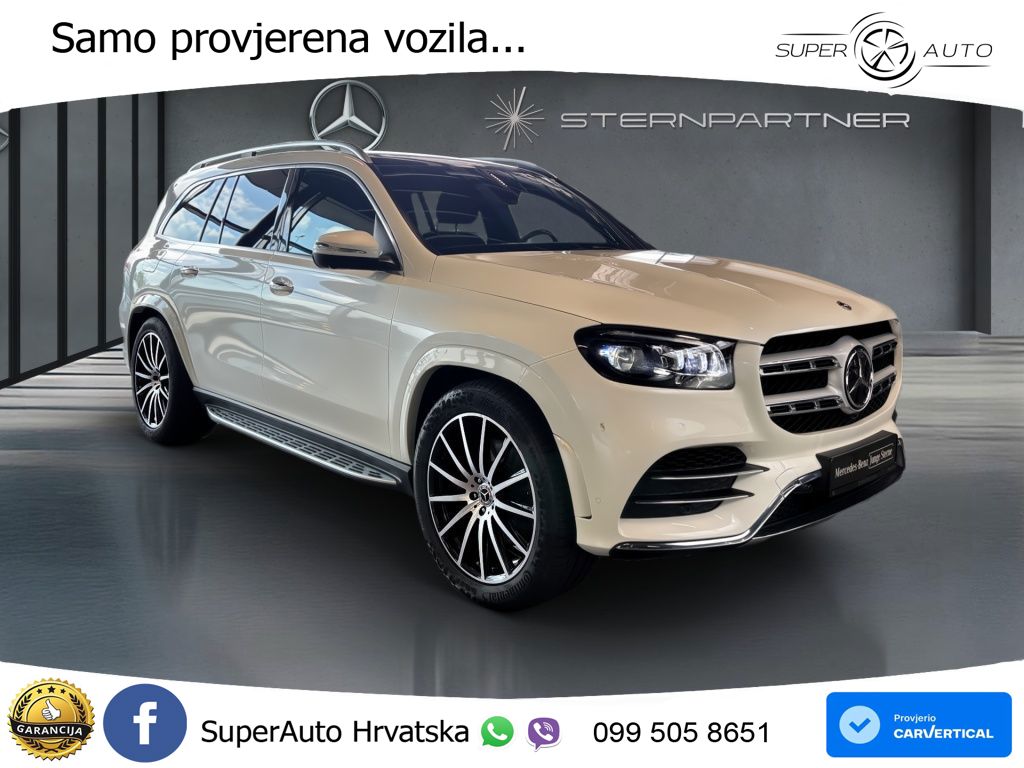 Mercedes-Benz GLS GLS 400d 4MATIC G-TRONIC AMG ACC+HEAD+4xGR SJED+360+PANO