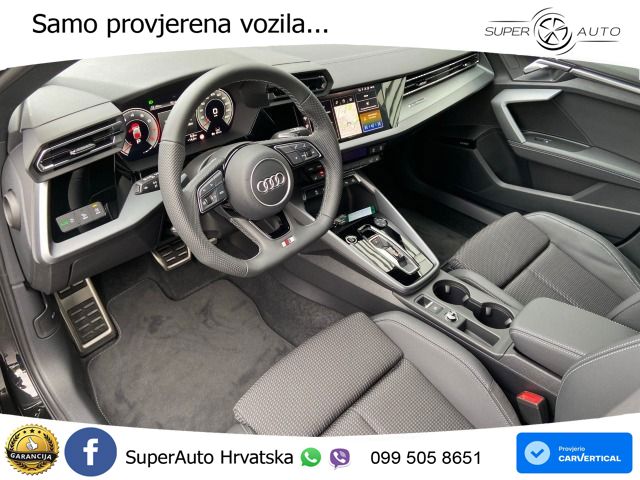 Audi A3 Sportback 40 TFSI (204 KS) quattro S tronic S line LED+GR SJED+ACC