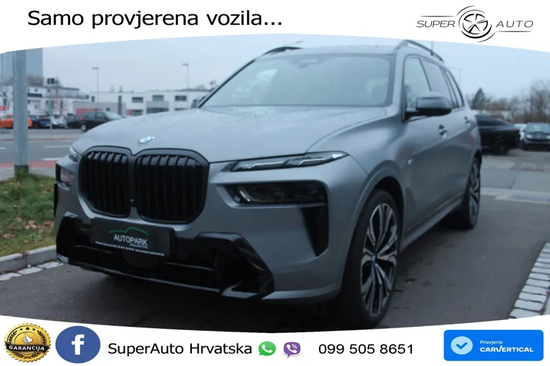 BMW X7 40d (352 KS) xDrive Steptronic M Sport