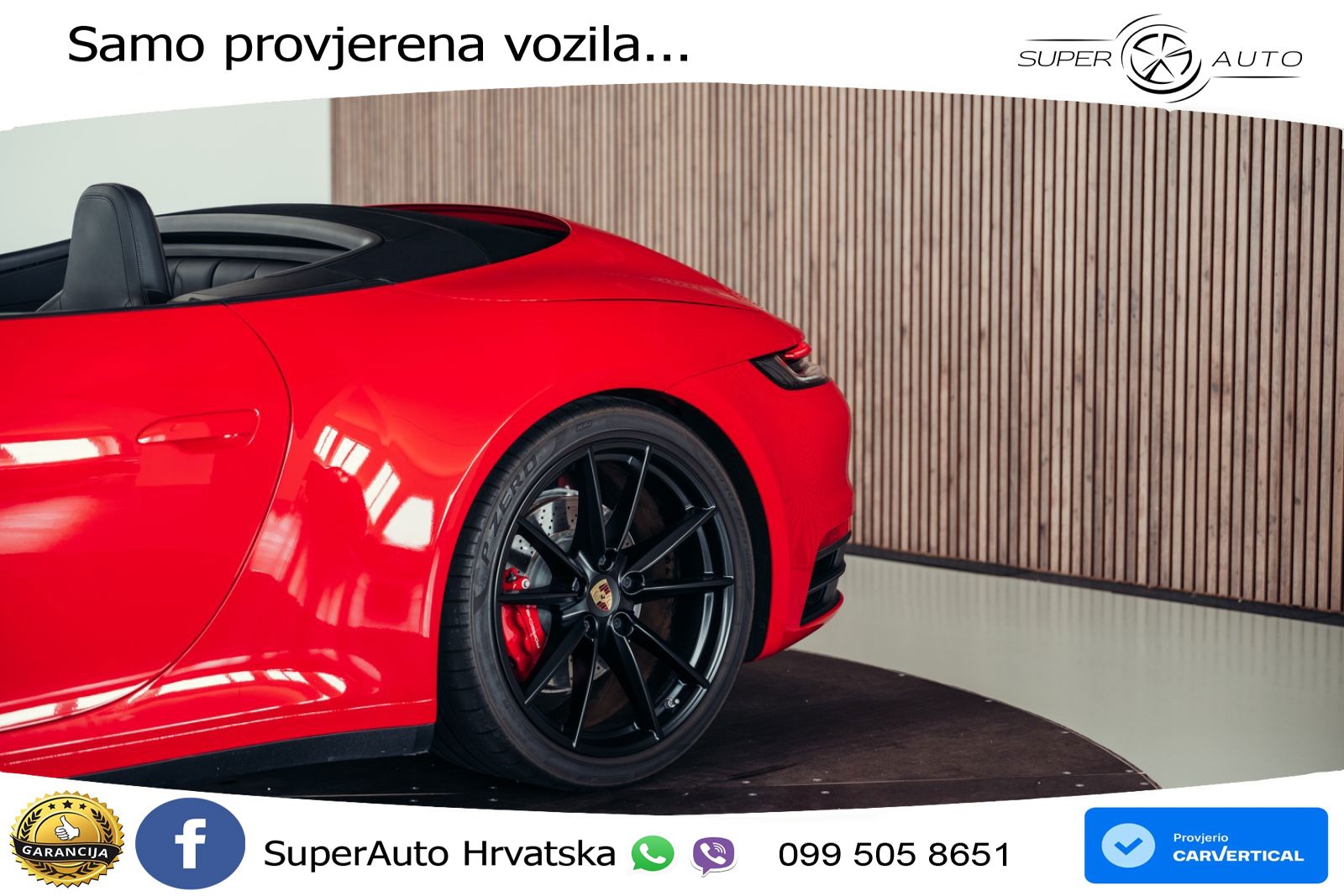 Porsche 911 Carrera 4S Cabriolet 3.0 (450 KS) PDK ZRAČNI+ACC+GR SJED+360