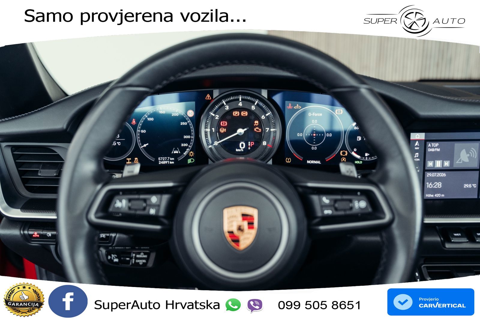 Porsche 911 Carrera 4S Cabriolet 3.0 (450 KS) PDK ZRAČNI+ACC+GR SJED+360