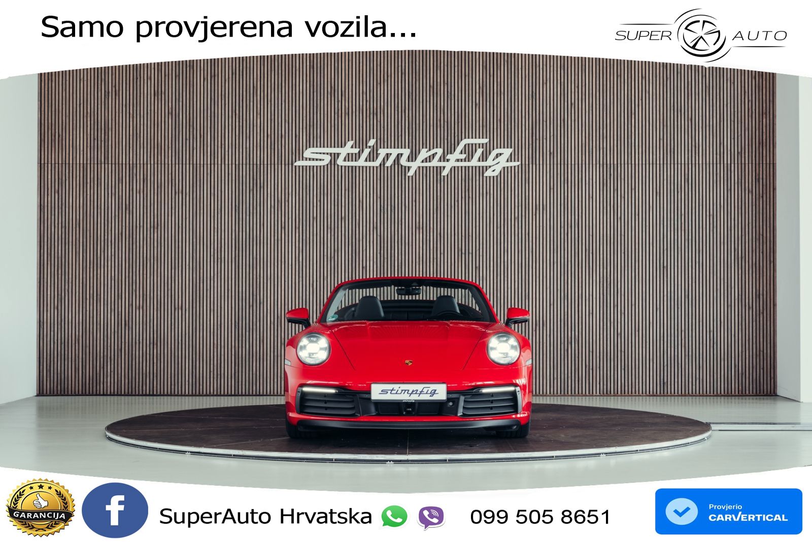 Porsche 911 Carrera 4S Cabriolet 3.0 (450 KS) PDK ZRAČNI+ACC+GR SJED+360