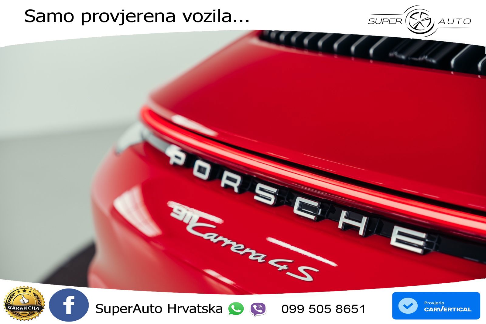 Porsche 911 Carrera 4S Cabriolet 3.0 (450 KS) PDK ZRAČNI+ACC+GR SJED+360