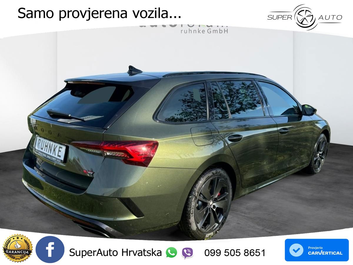 Škoda Octavia Combi RS 2.0 TSI (265 KS) DSG MATRIX+GR SJED+KAM