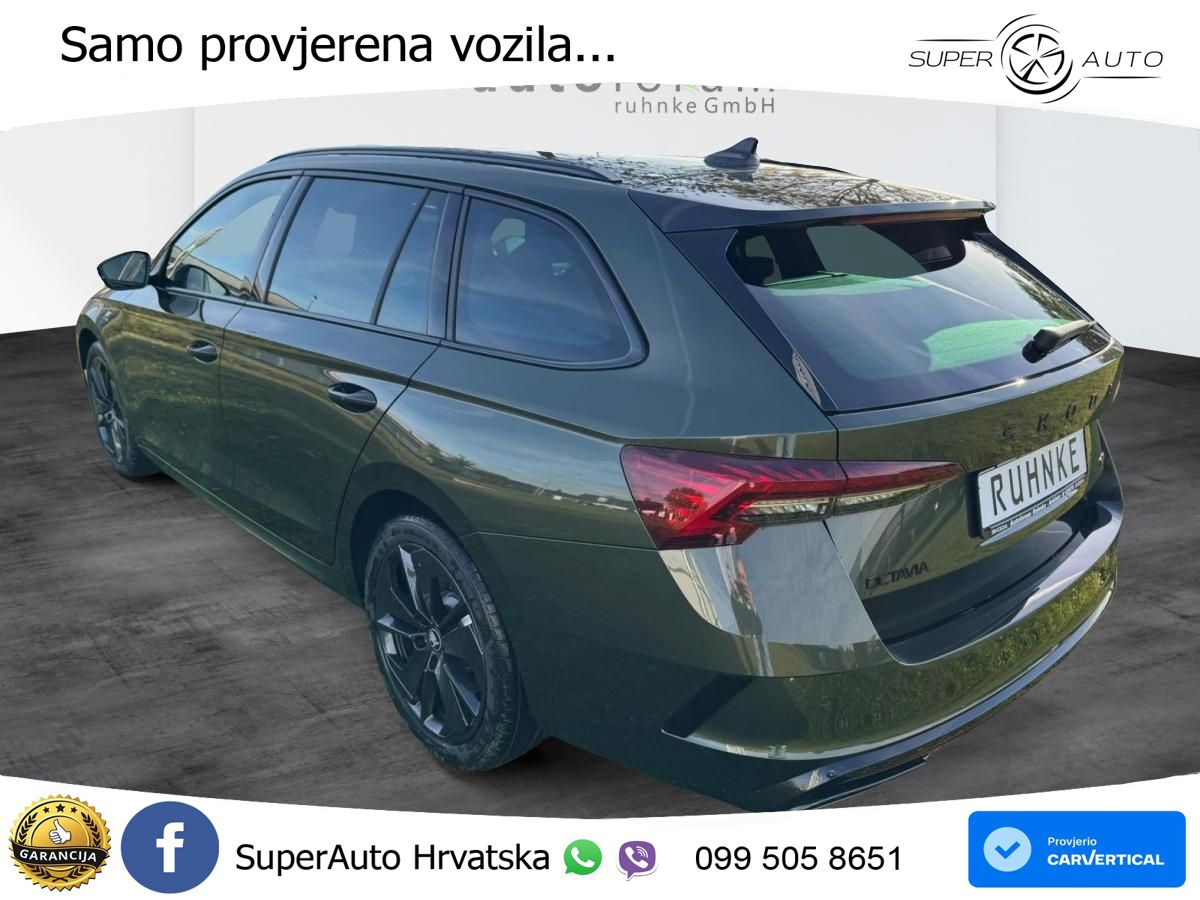 Škoda Octavia Combi RS 2.0 TSI (265 KS) DSG MATRIX+GR SJED+KAM