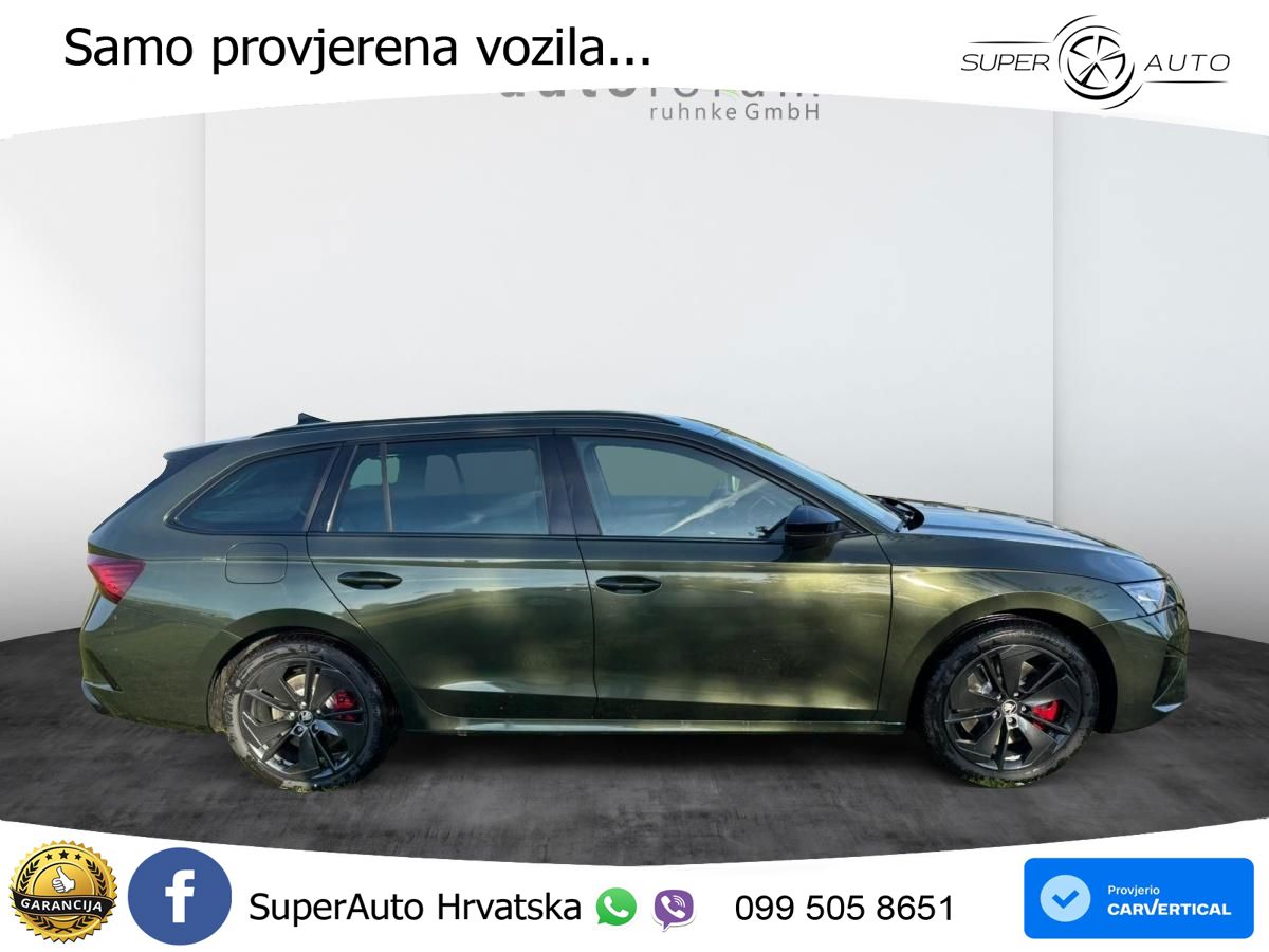 Škoda Octavia Combi RS 2.0 TSI (265 KS) DSG MATRIX+GR SJED+KAM