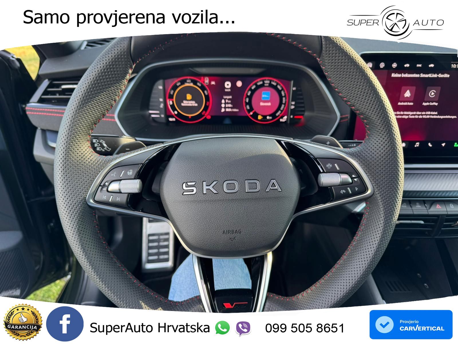 Škoda Octavia Combi RS 2.0 TSI (265 KS) DSG MATRIX+GR SJED+KAM