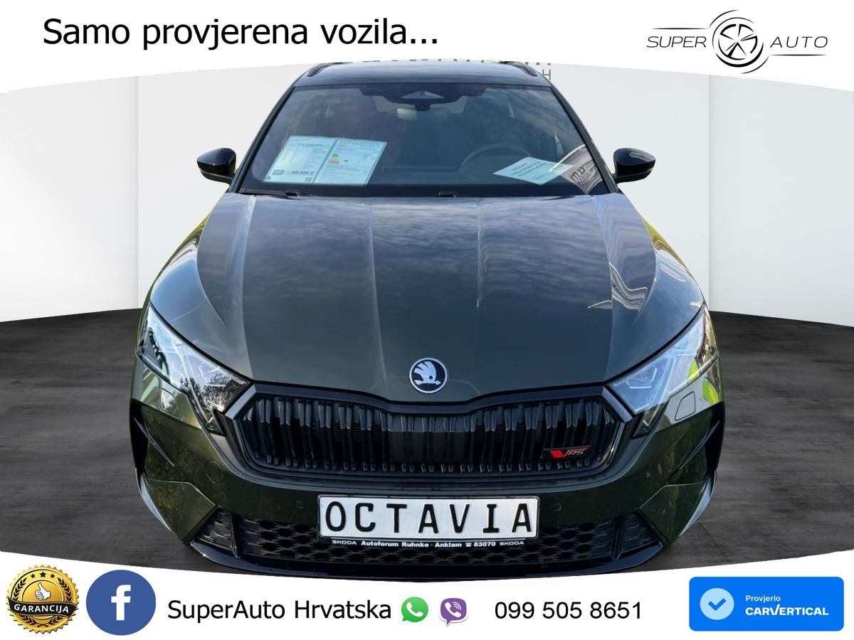 Škoda Octavia Combi RS 2.0 TSI (265 KS) DSG MATRIX+GR SJED+KAM