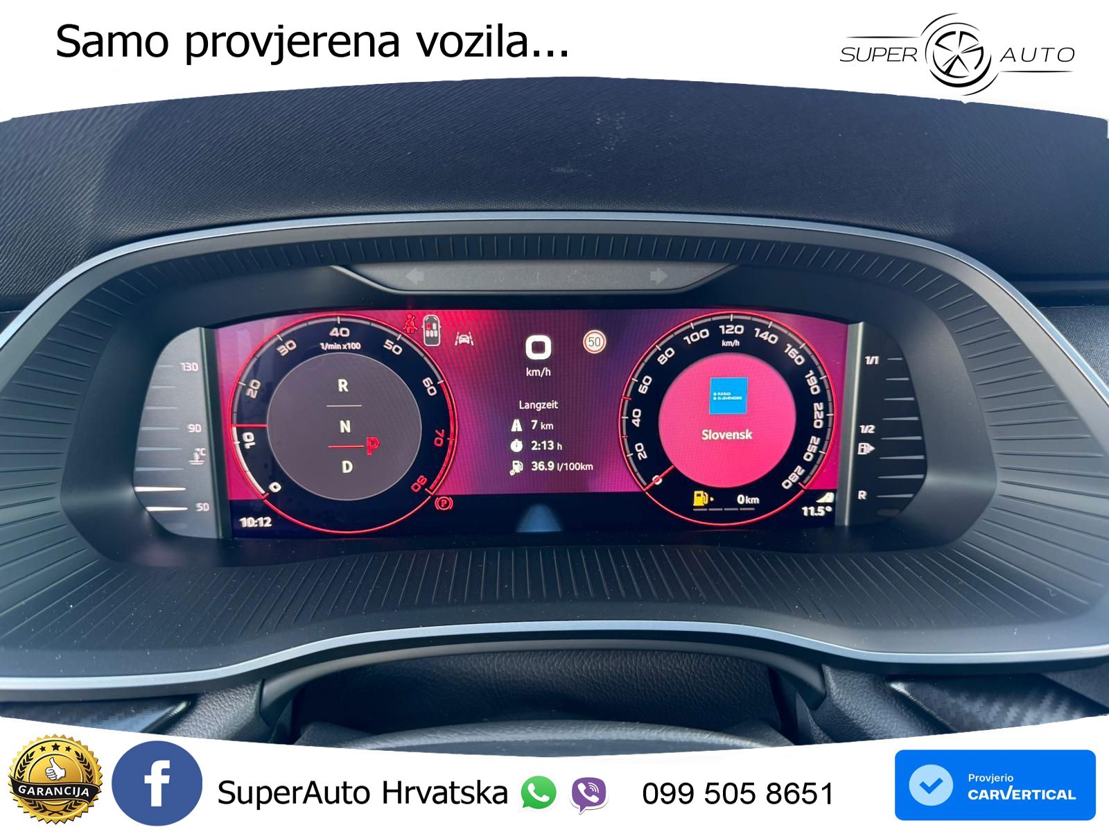 Škoda Octavia Combi RS 2.0 TSI (265 KS) DSG MATRIX+GR SJED+KAM
