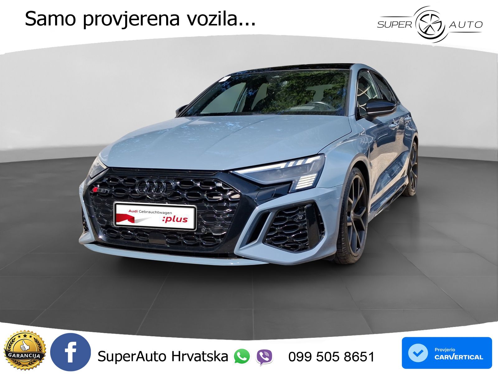 Audi RS3 Sedan 2.5 TFSI (400 KS) quattro S tronic