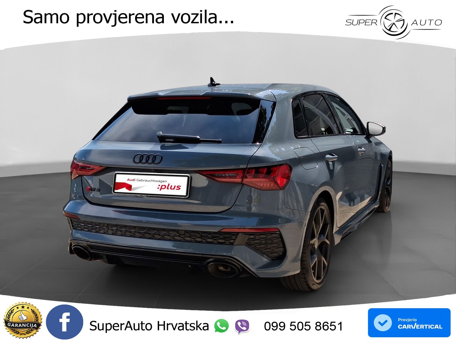 Audi RS3 Sedan 2.5 TFSI (400 KS) quattro S tronic