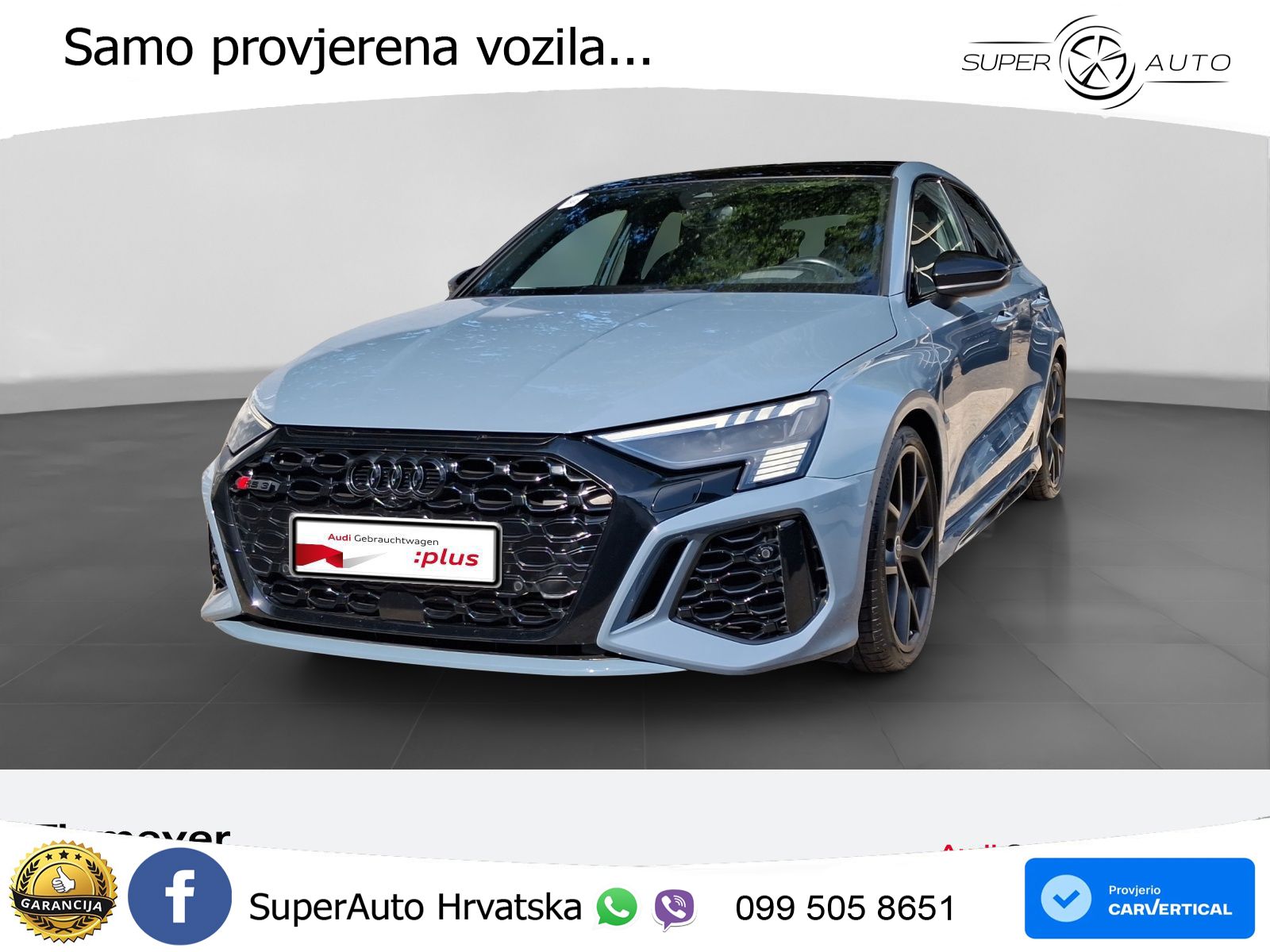 Audi RS3 Sedan 2.5 TFSI (400 KS) quattro S tronic