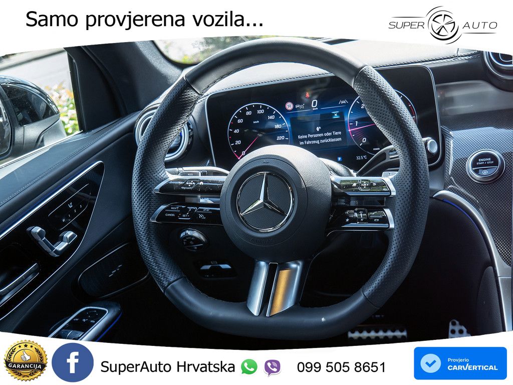 Mercedes GLC 220d (197 KS) 4MATIC 9G-TRONIC AMG LED+GR SJED+ACC