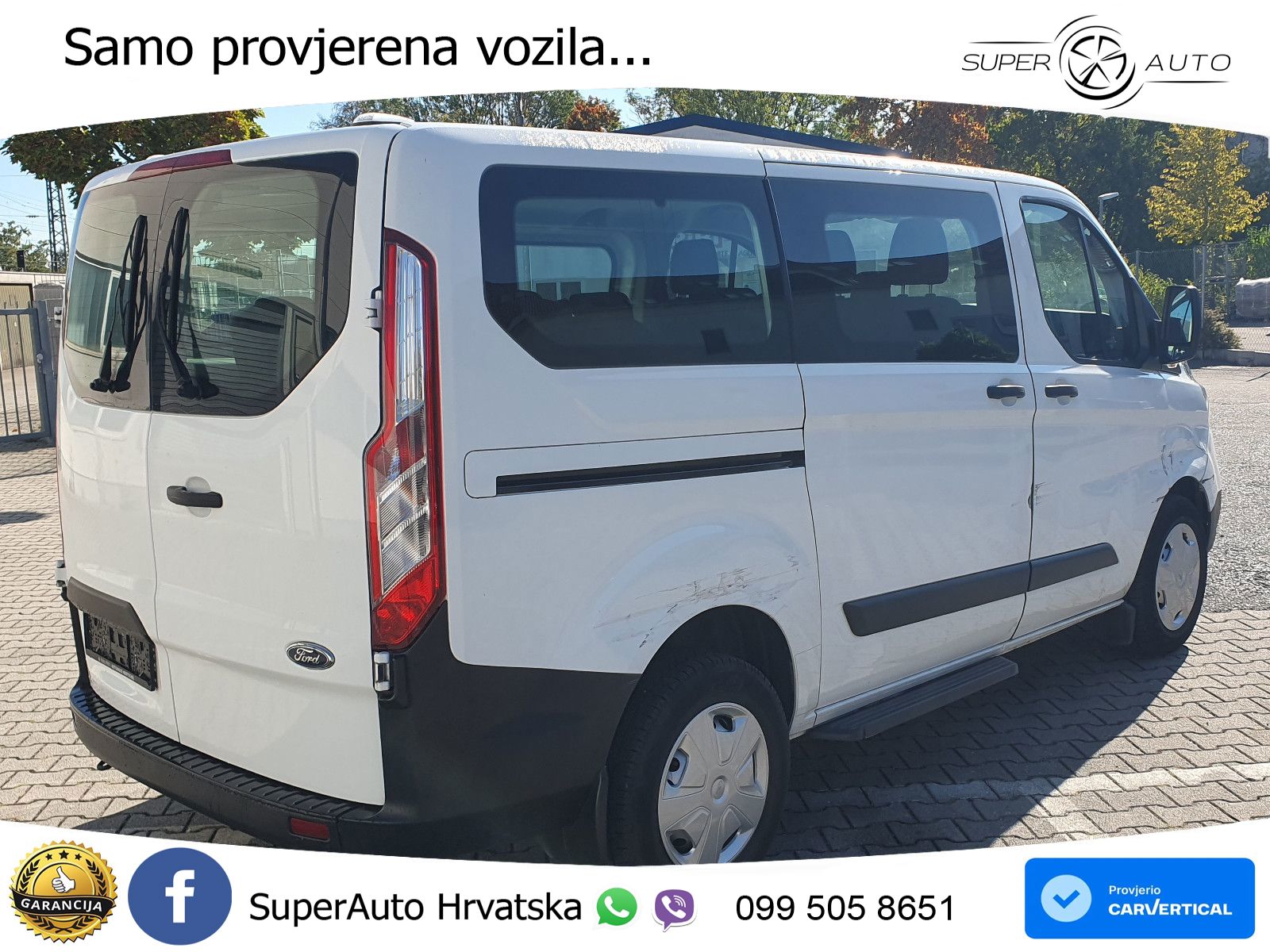 Ford Transit Custom 2.0 TDCI  *Klima / 9-Sitzer* 105 KS
