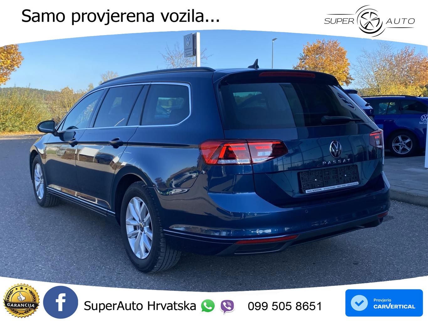 Volkswagen Passat Variant 2.0 TDI (150 KS) DSG Business LED+GR SJED+ACC