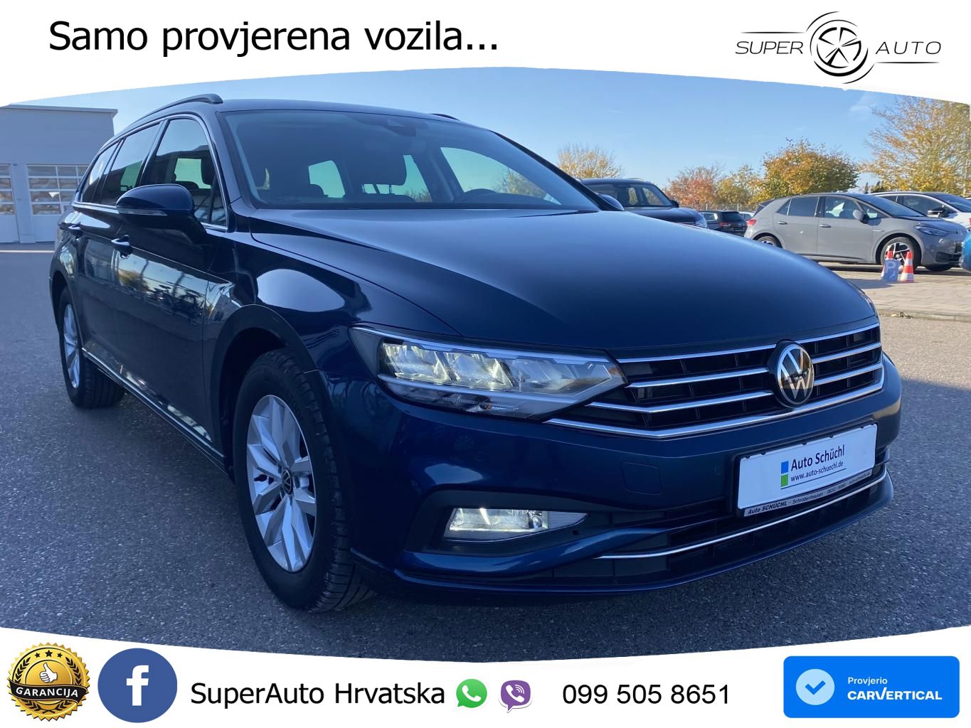 Volkswagen Passat Variant 2.0 TDI (150 KS) DSG Business LED+GR SJED+ACC