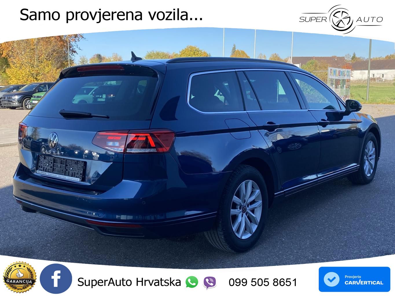 Volkswagen Passat Variant 2.0 TDI (150 KS) DSG Business LED+GR SJED+ACC