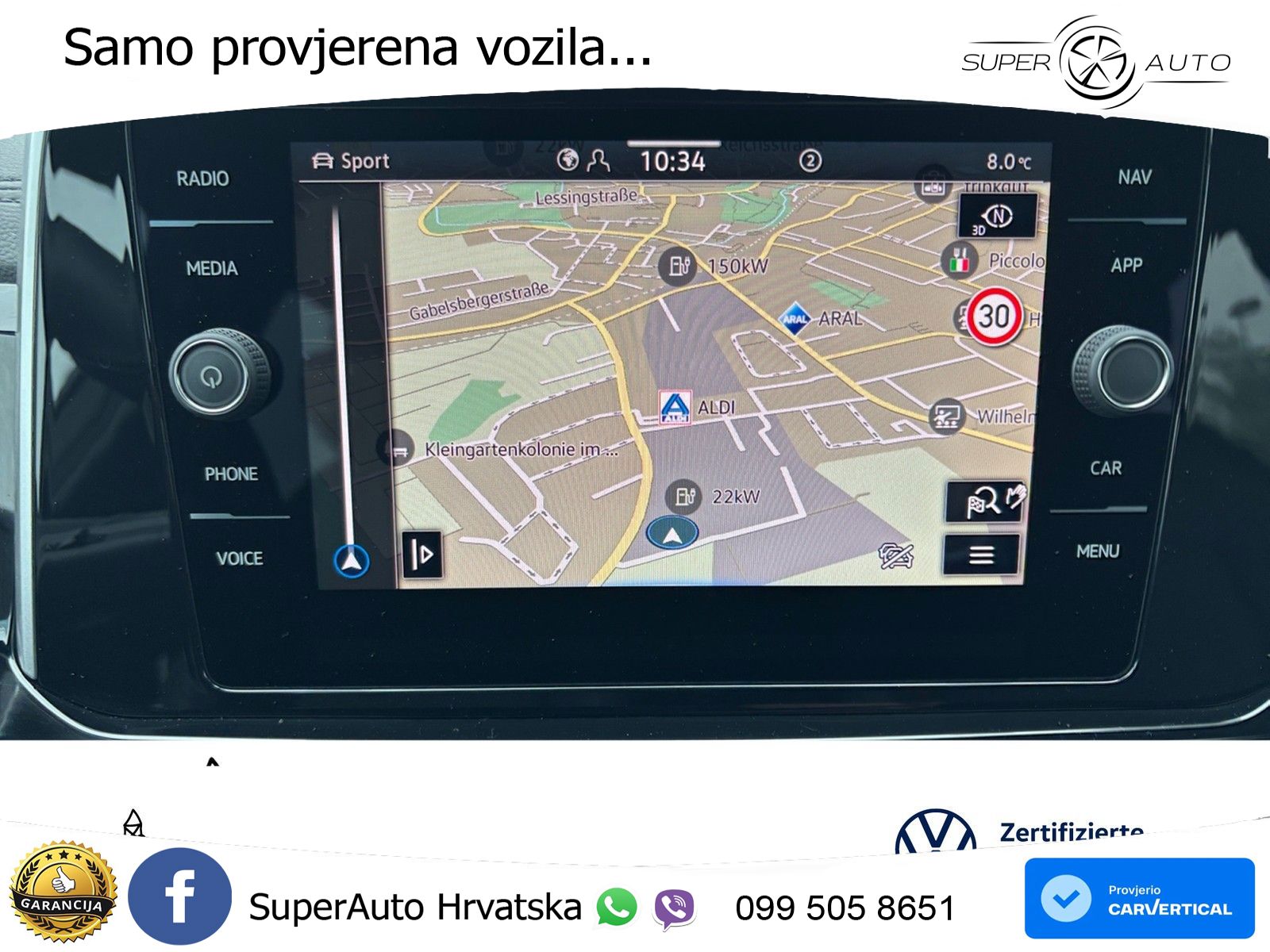 Volkswagen T-Roc 1.5 TSI (150 KS) LED+GR SJED+ACC