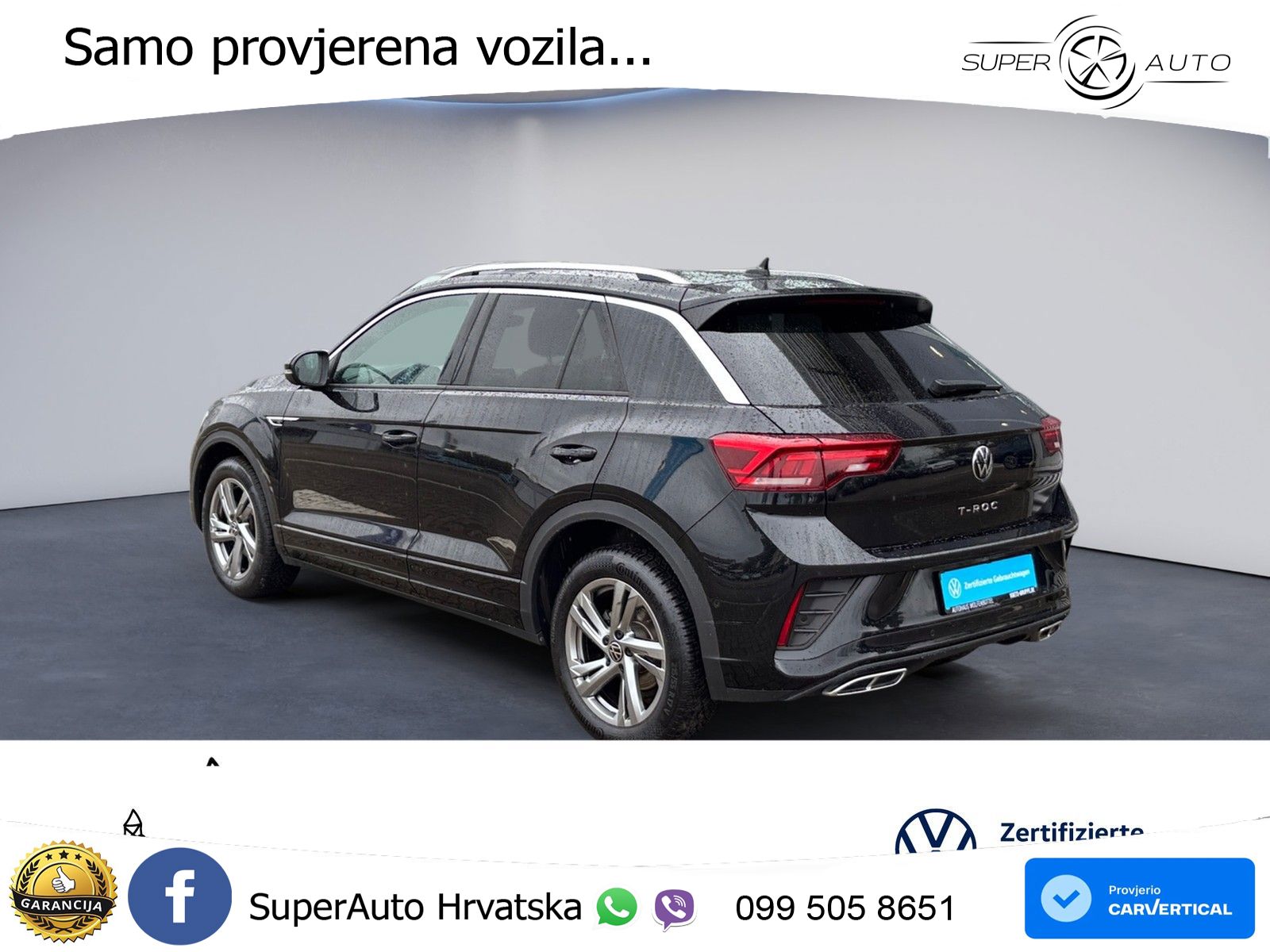 Volkswagen T-Roc 1.5 TSI (150 KS) LED+GR SJED+ACC