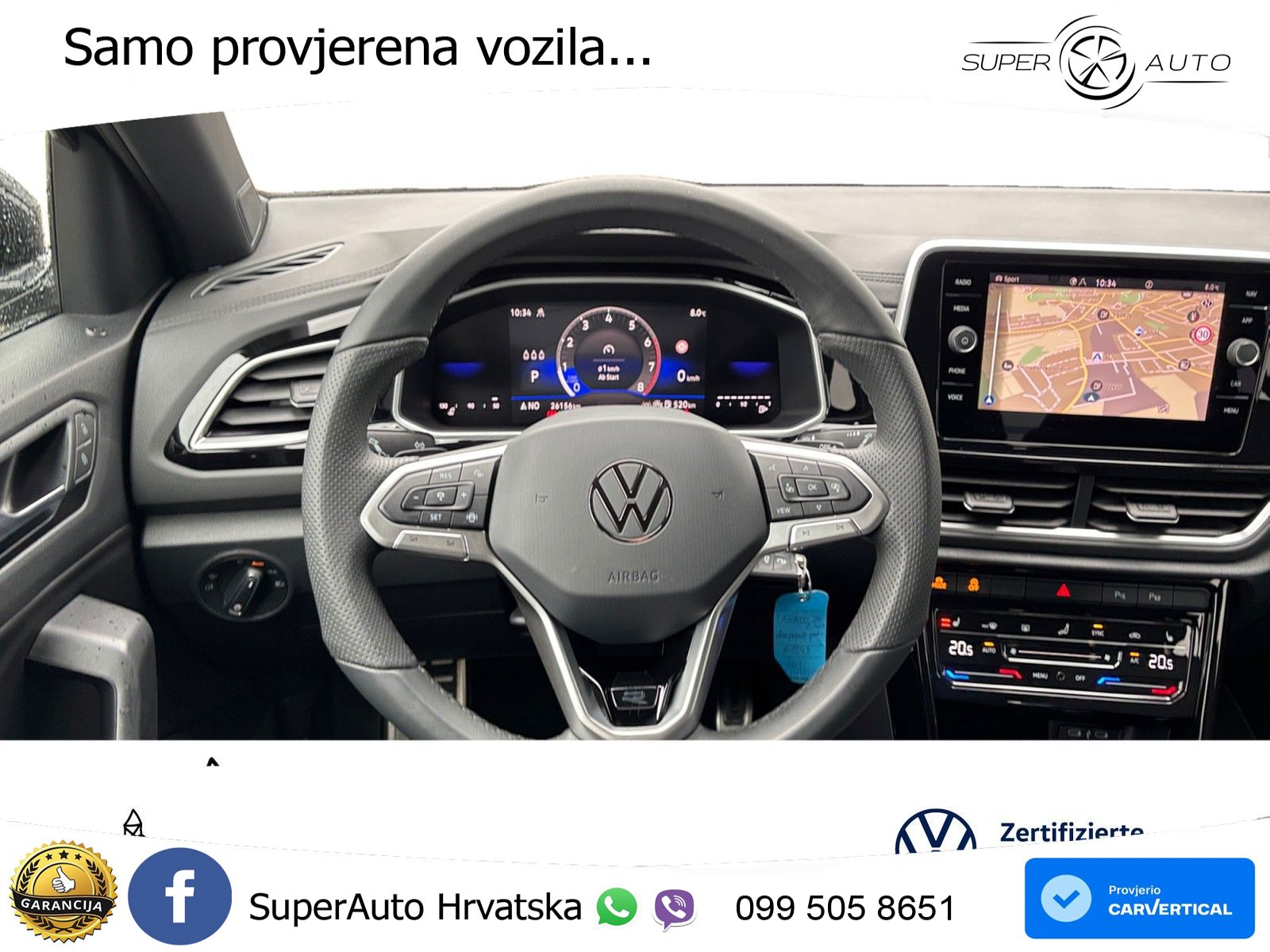 Volkswagen T-Roc 1.5 TSI (150 KS) LED+GR SJED+ACC