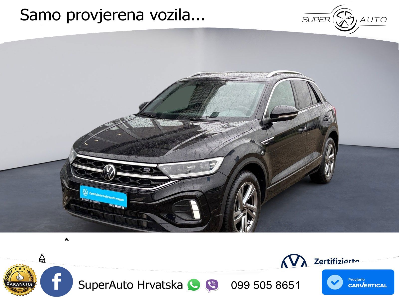 Volkswagen T-Roc 1.5 TSI (150 KS) LED+GR SJED+ACC